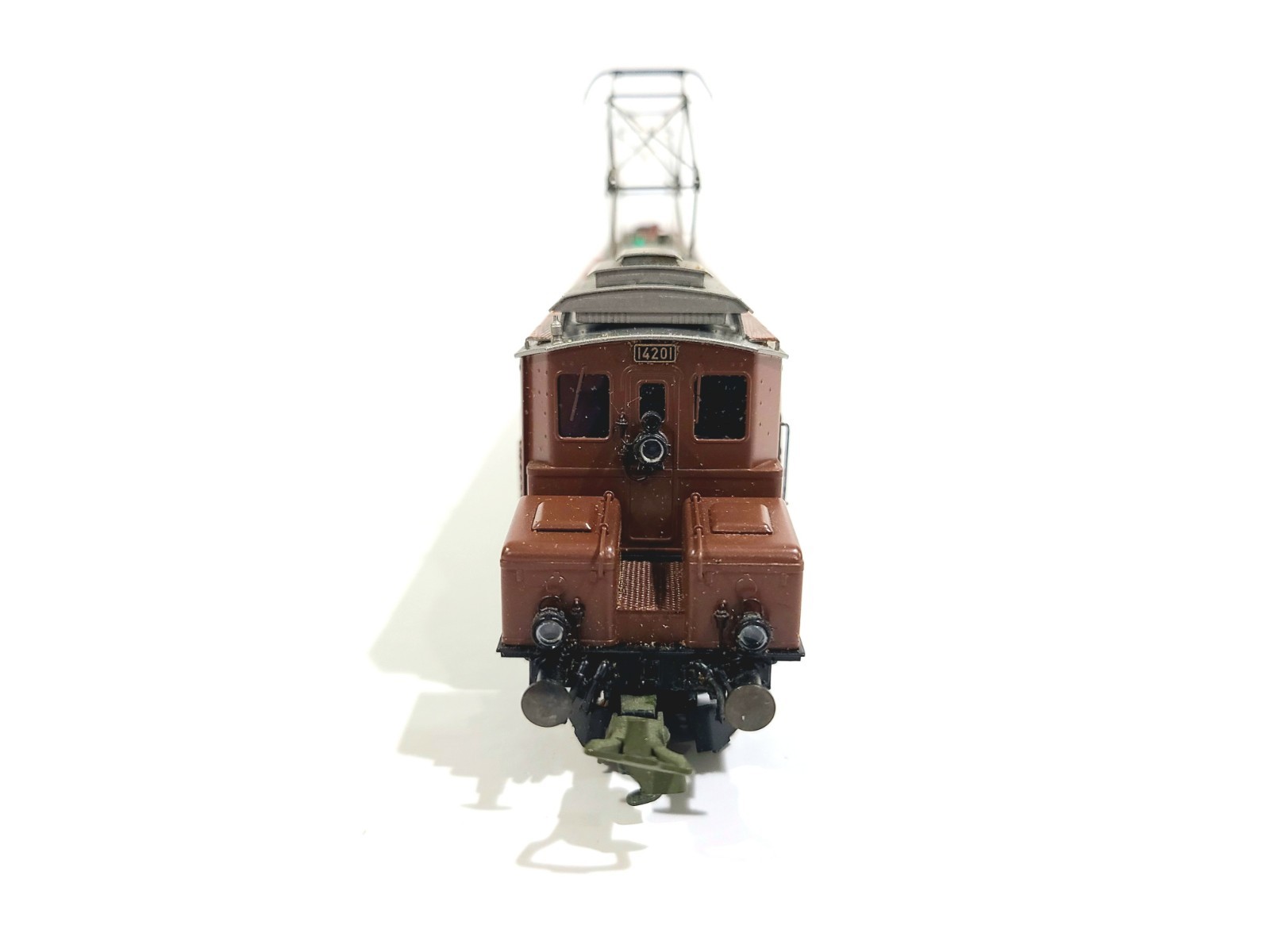 Metropolitan SBB-CFF Ce 6/8 Schlotterbut Brown #14201 HO Brass Model #742