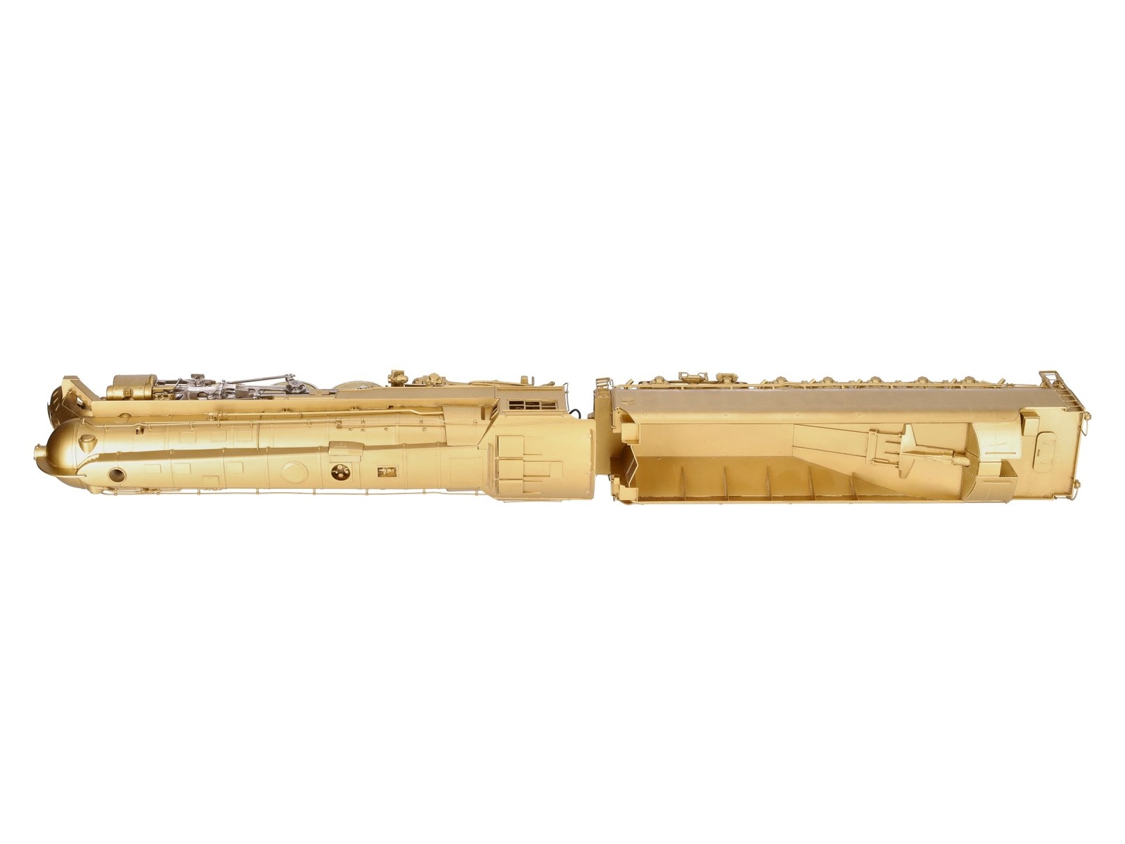 Westside Model Co. O Brass NYC J-3A 4-6-4 Steam Loco & Tender 2-Rail – Unpainted