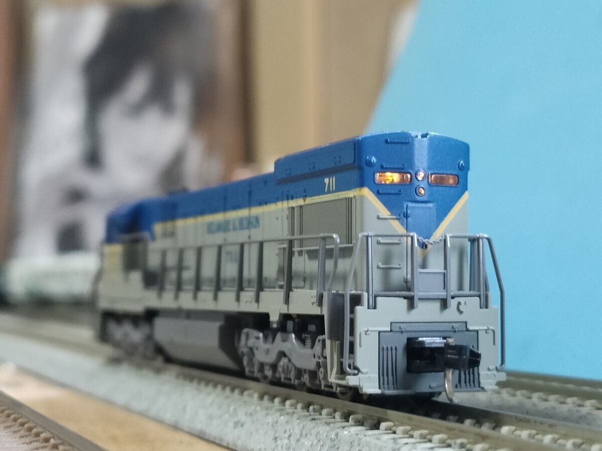 KATO USA 176-175 U30C Delaware Hudson Diesel Locomotive KD Coupler Used in Japan