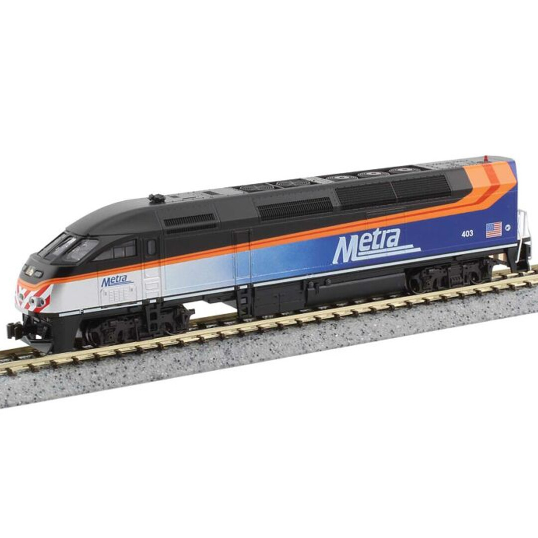NEW Kato 176-6123DCC MPI MP36PH Chicago Metra #403 2020 Locomotive w/DCC N Scale