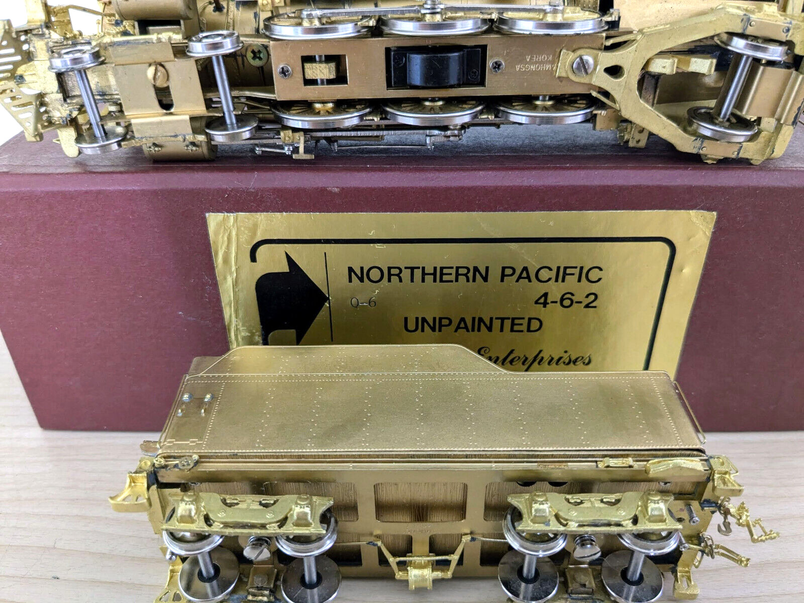 1 OF ONLY 20! *LNIB W&R BRASS NP NORTHERN PACIFIC CLASS Q-6 4-6-2 HO *RUNS G@@D!