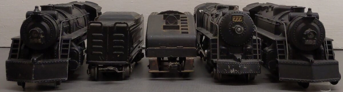 Marx Vintage O Gauge Assorted Locomotive and Tender; 666, 666,999 [5]