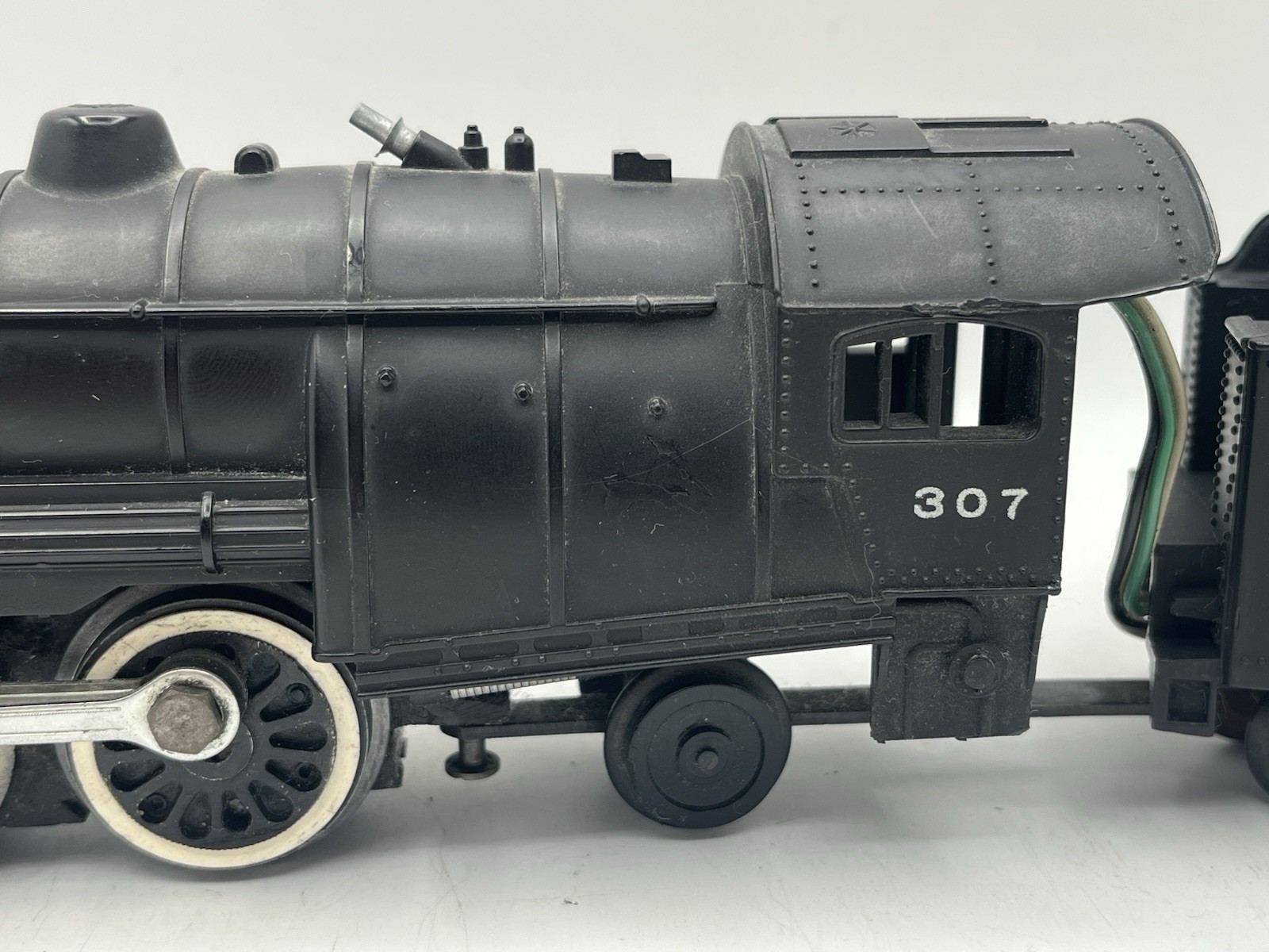 Gilbert American Flyer S Gauge #307 Atlantic Locomotive & Tender – 1954-57 EXC