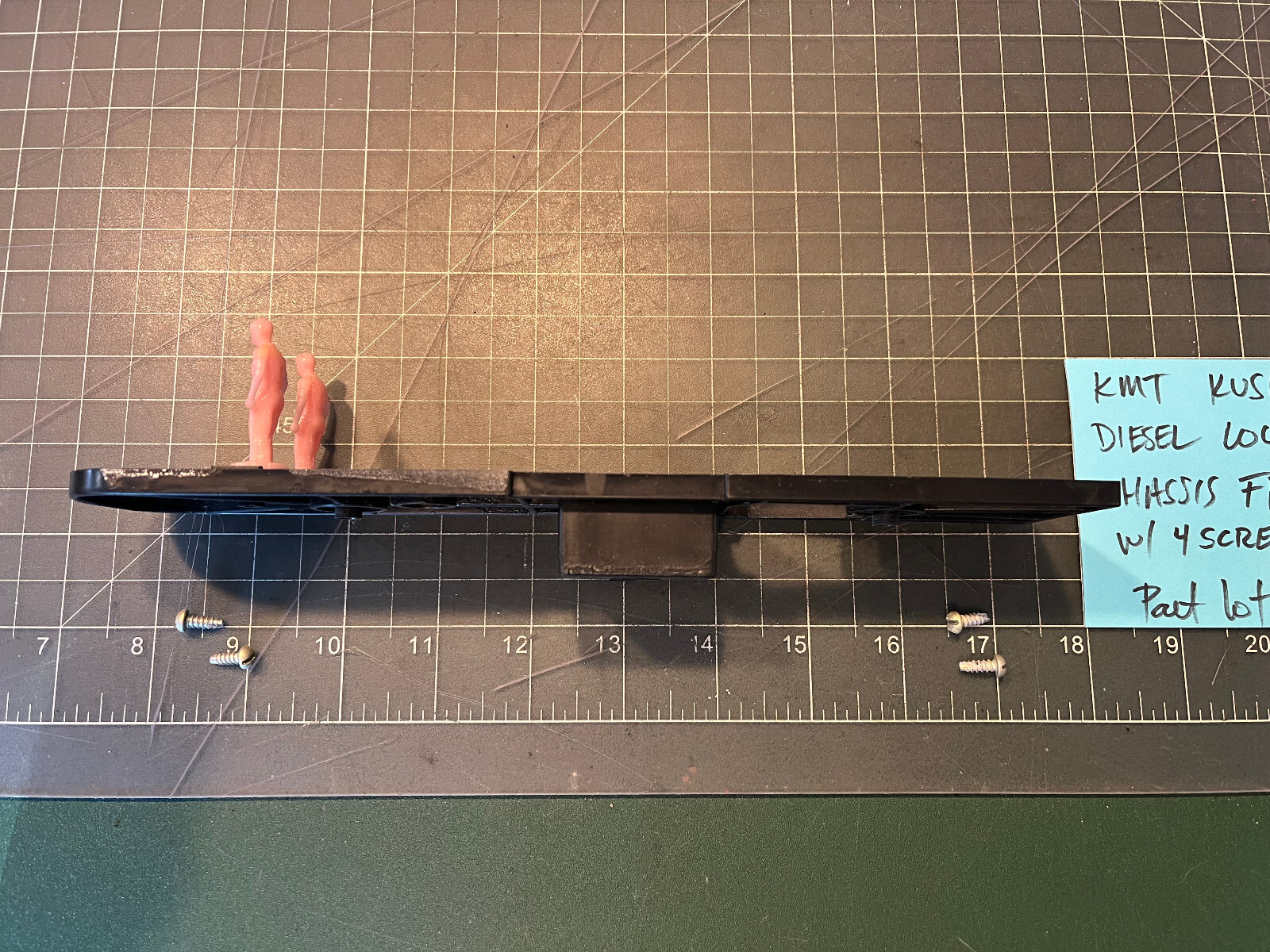 KMT Kusan Auburn Train 2716 Alco Diesel Locomotive CHASSIS FRAME ONLY PART LOT G