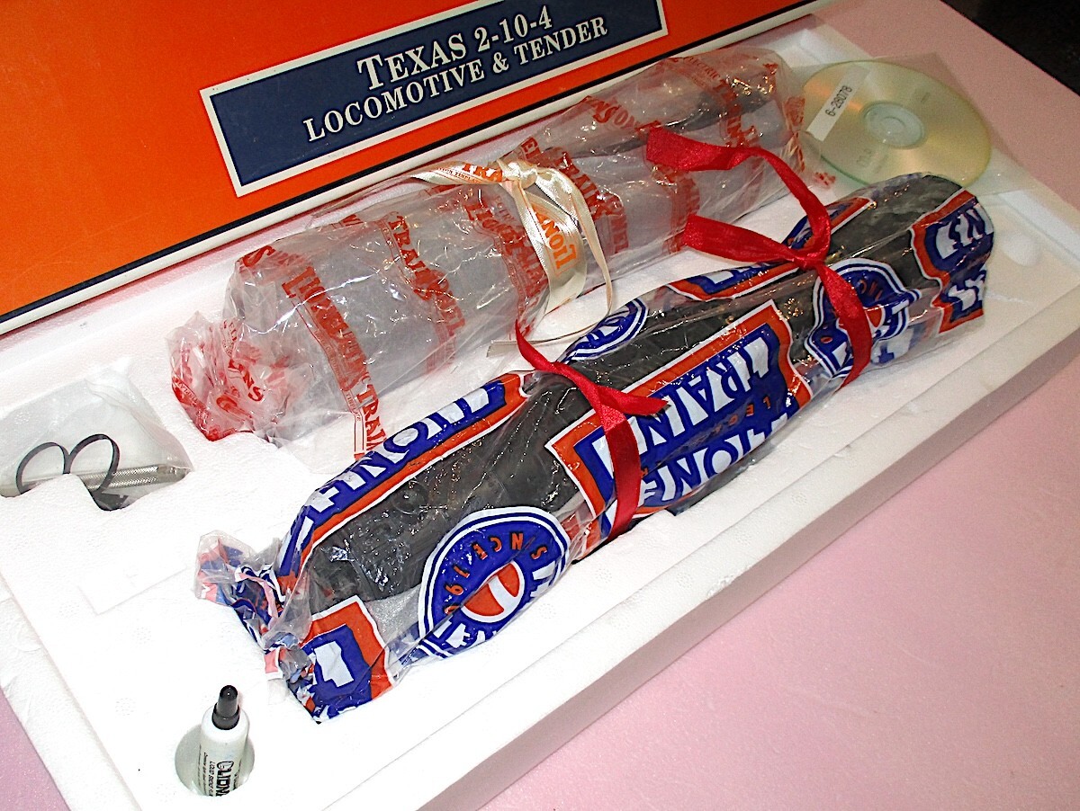Lionel 28078 2-10-4 TEXAS w/RailSounds-Odyssey -TMCC w/Box TESTED & CLEAN
