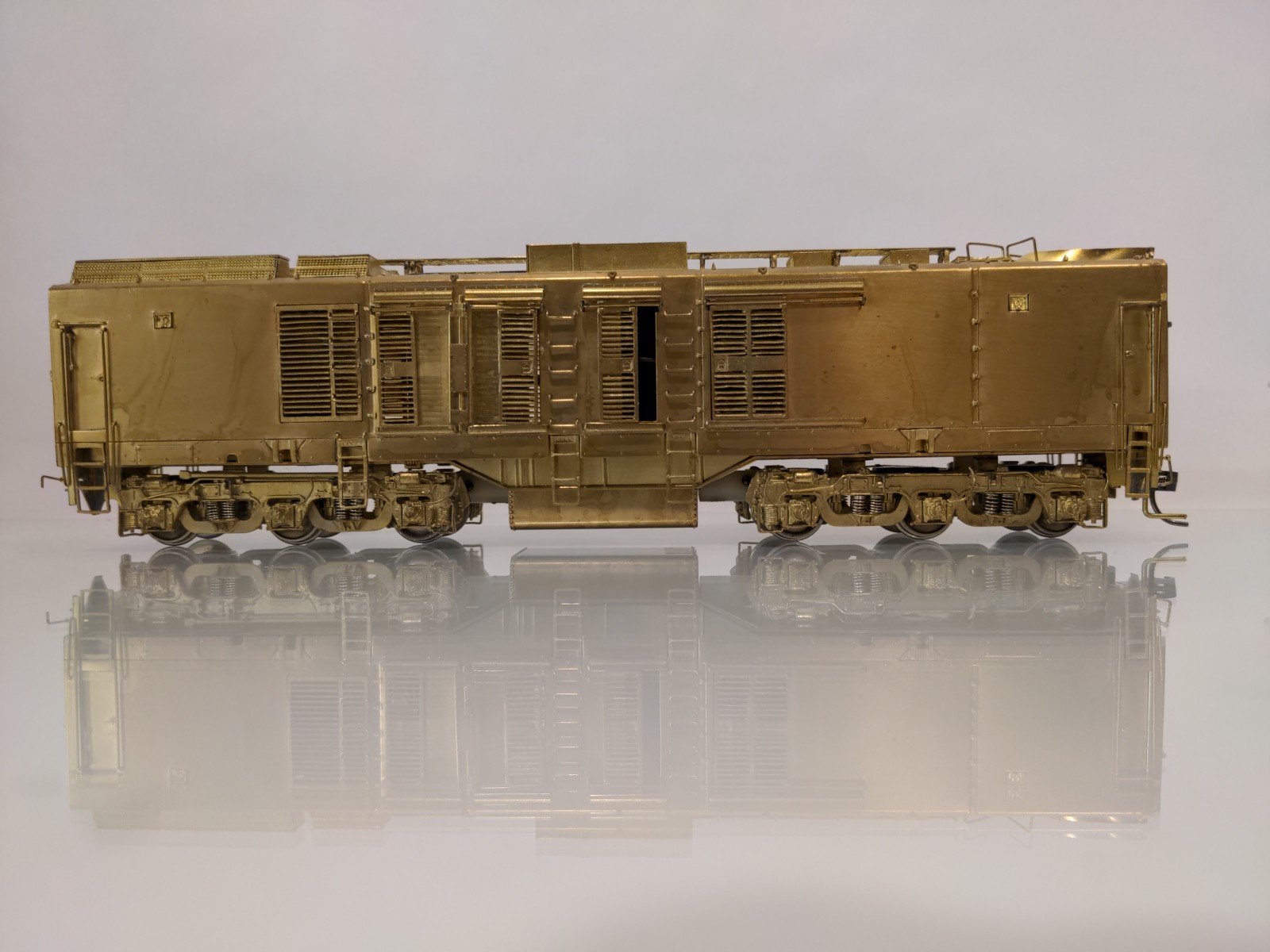 Overland Union Pacific UP 8500 hp 3-Unit Gas Turbine HO Unpainted Brass OMI-1849