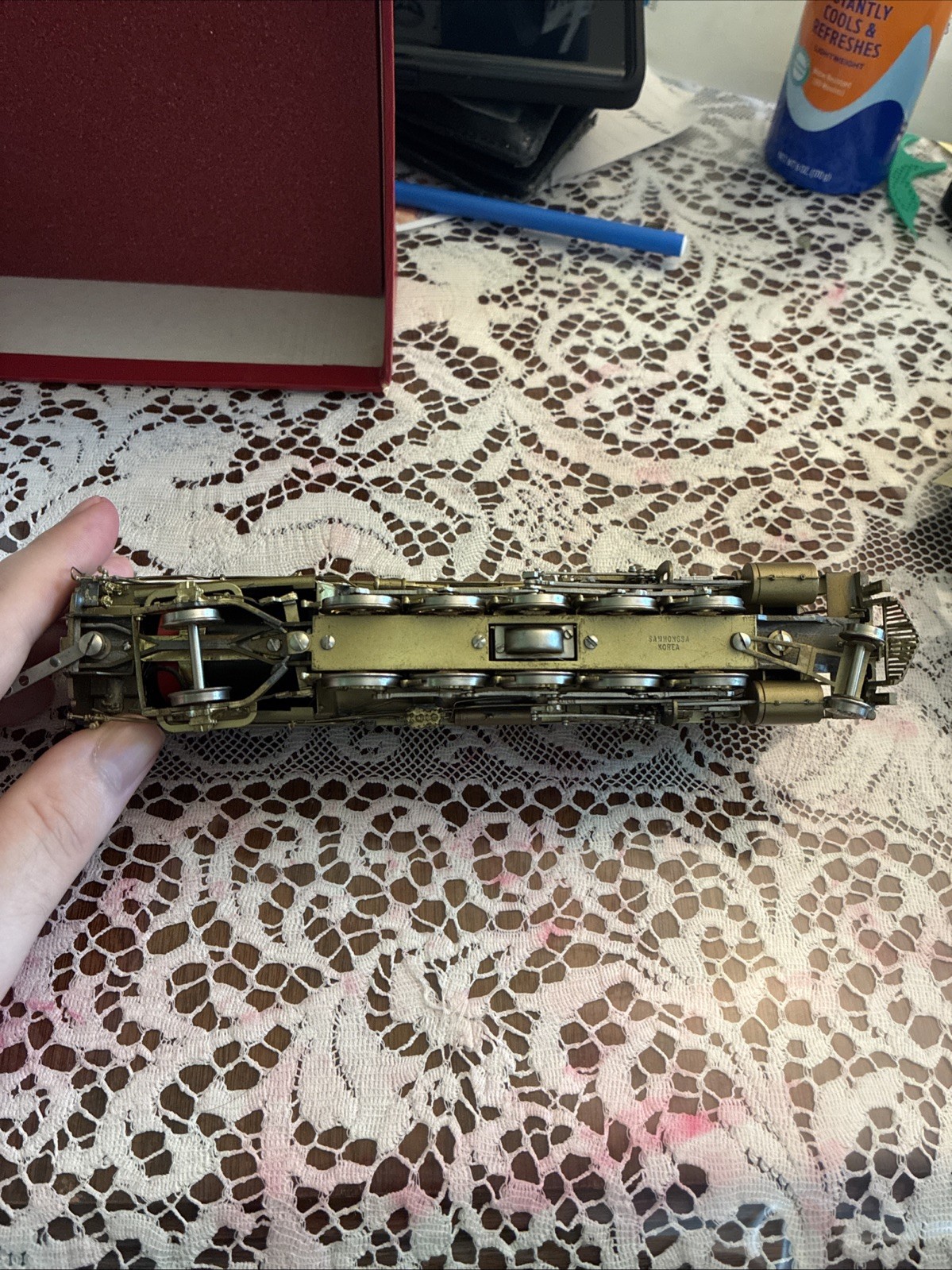 Key Imports Brass USRA Heavy 2-10-2 HO Scale Model Train