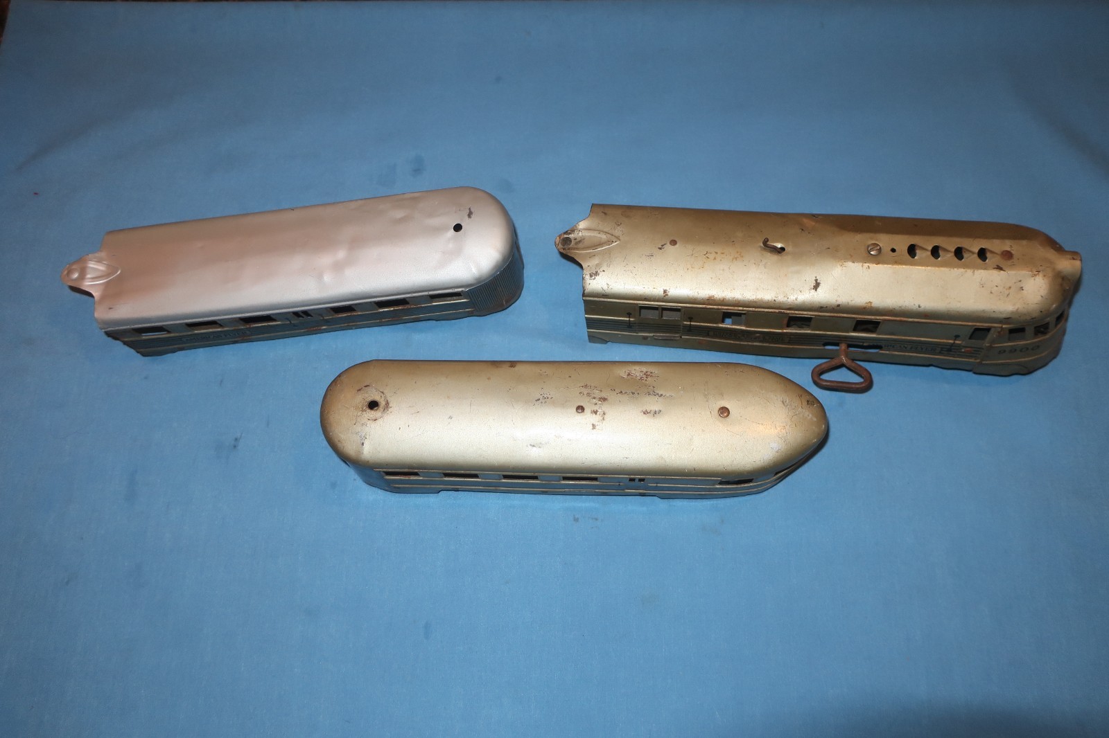 American Flyer Pre-war O Gauge #9900 Wind-up Burlington Zephyr Tin Litho Set.