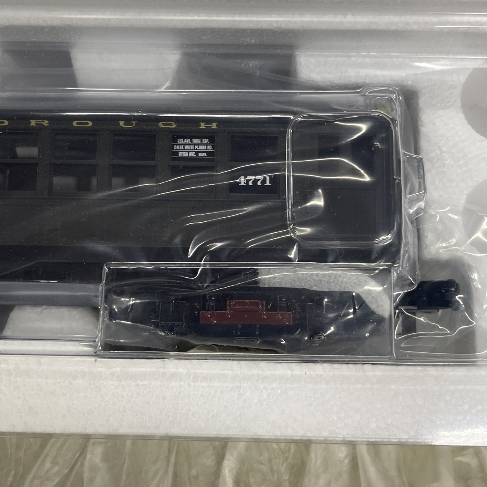 Railking by MTH 30-2447-1 Metropolitan (Green) 4-Car Subway Set w/ Proto Sound