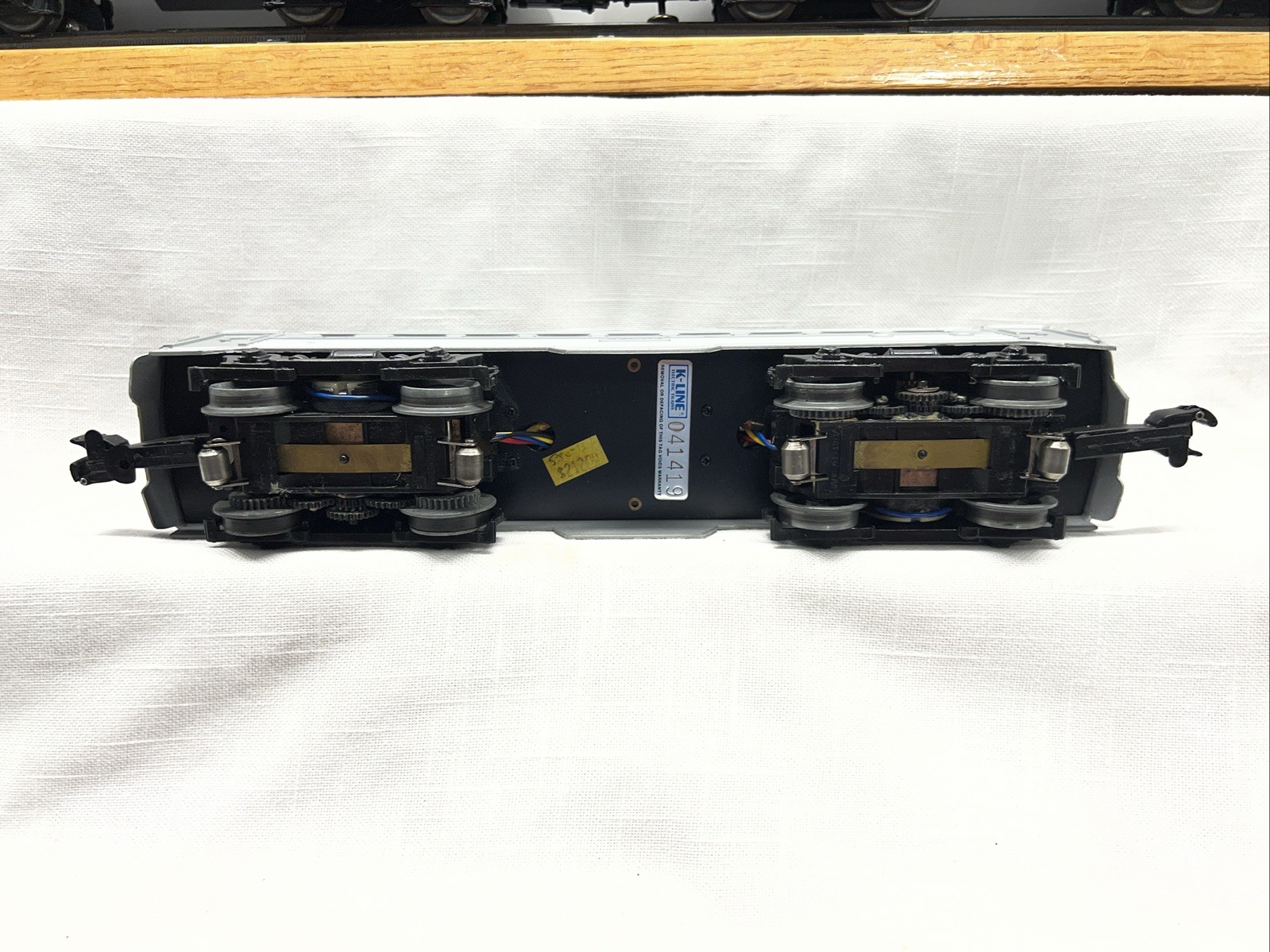 K-Line O Gauge RDC B & O 3-Unit RDC Set One Power, 2 Dummy Budd Cars