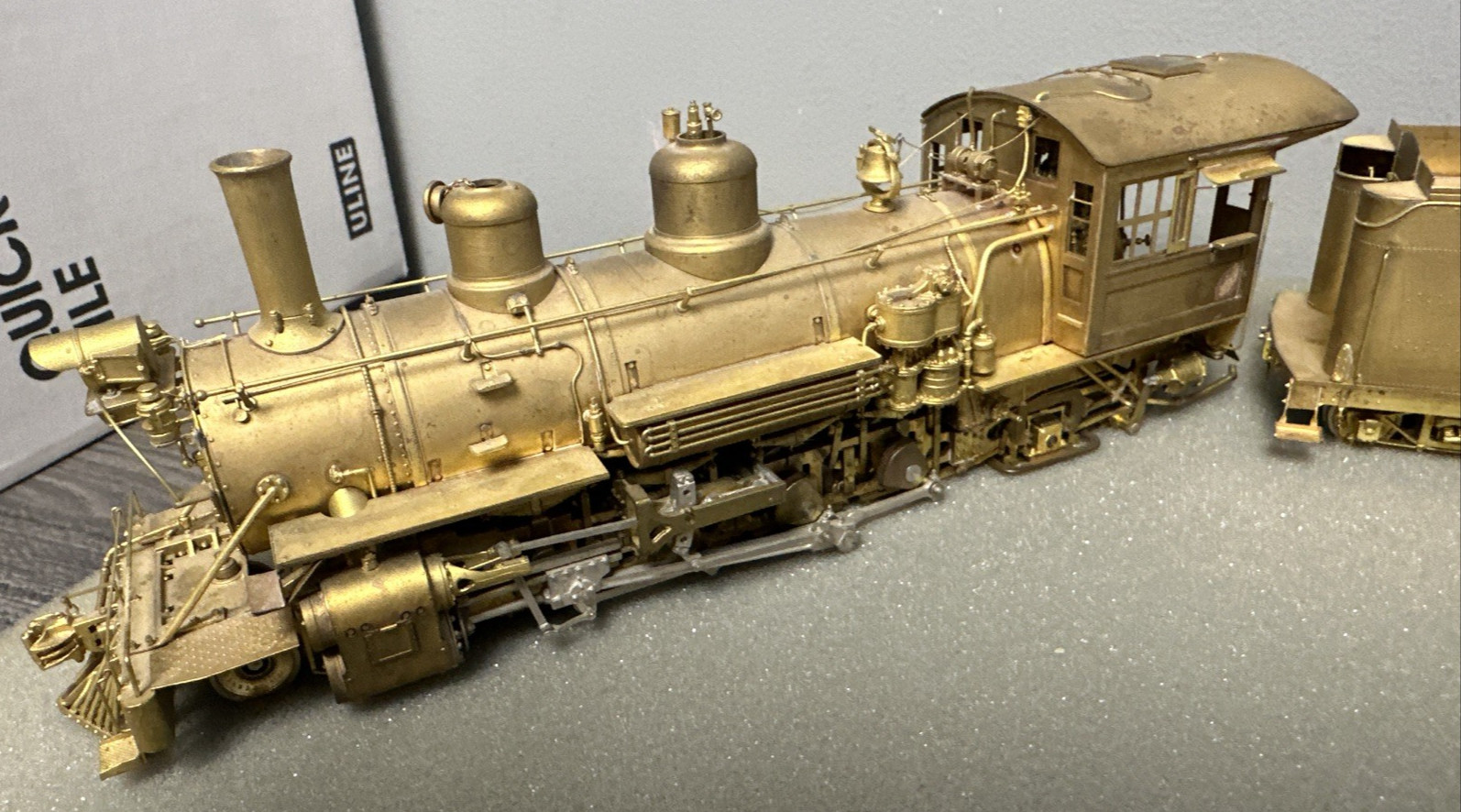 Pacific Fast Mail On3 Brass 2-8-2 K-27 Steam Locomotive D&RGW Unpainted Runs