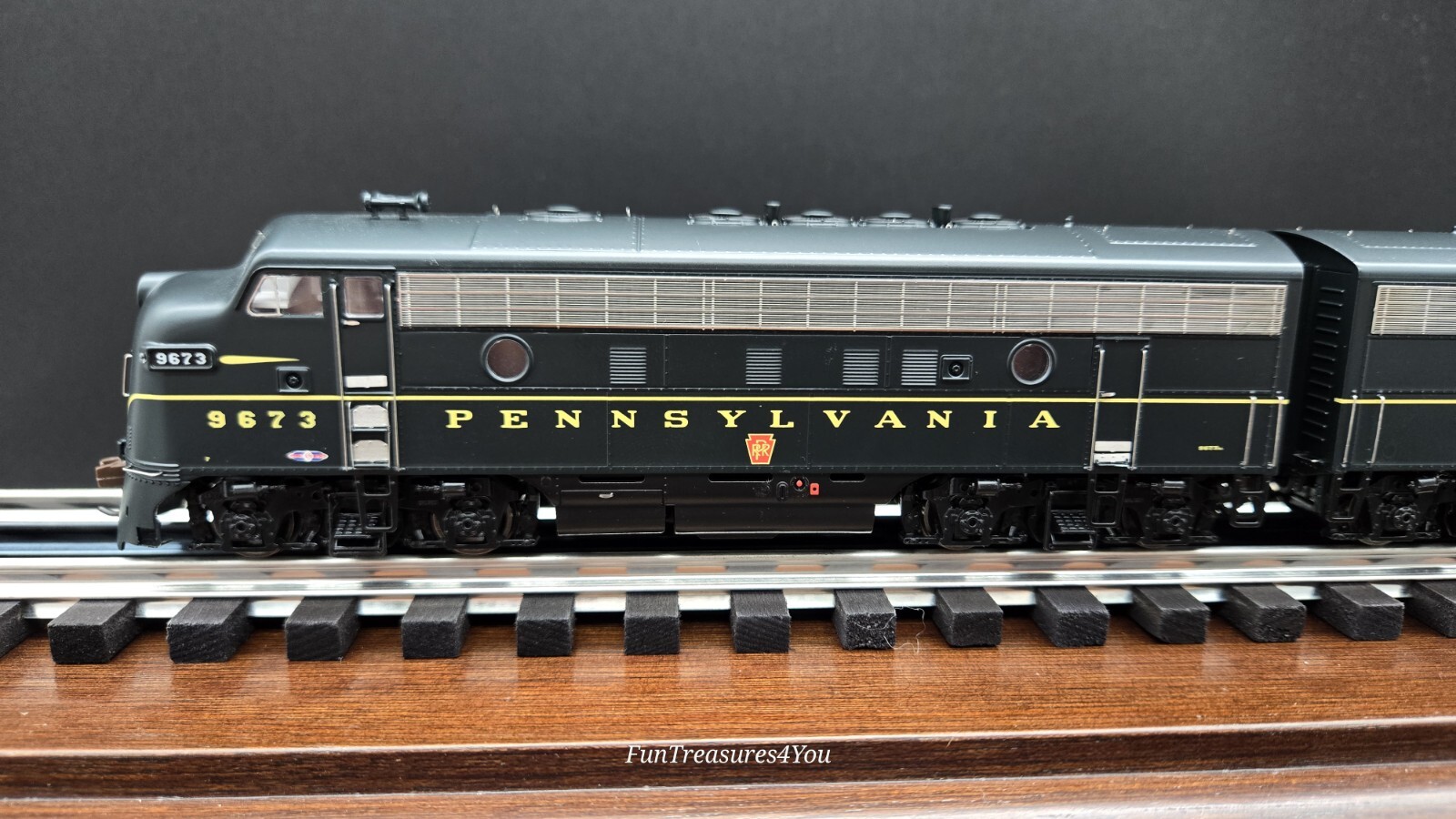 🚂 HO Scale Athearn Genesis G15014 G15015 Pennsylvania F7A-F7B #9673 0G1501aC LN