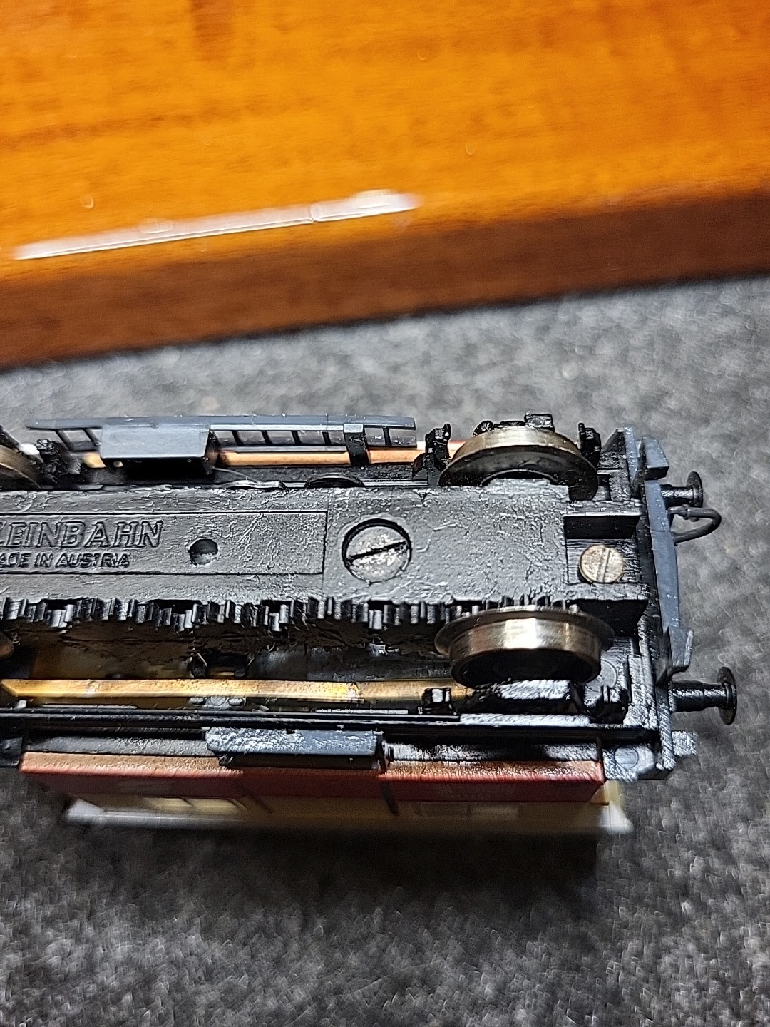 Vintage Kleinbahn HO Scale OBB X534.80 turmwagen Tower Maintenance Locomotive