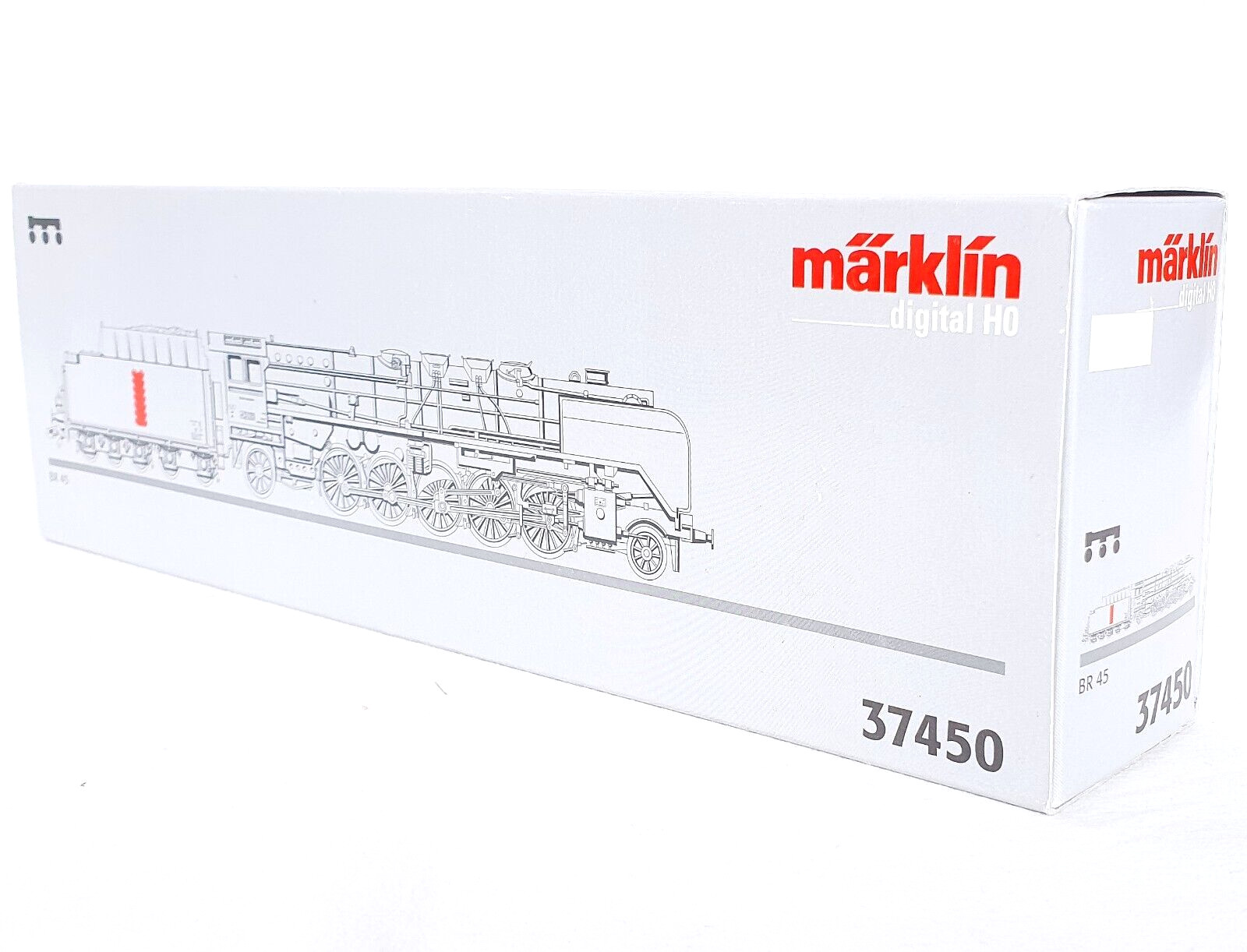 Marklin DIGITAL AC HO Deutsche Bundesbahn DB BR-45 STEAM LOCOMOTIVE + SMOKE MIB!