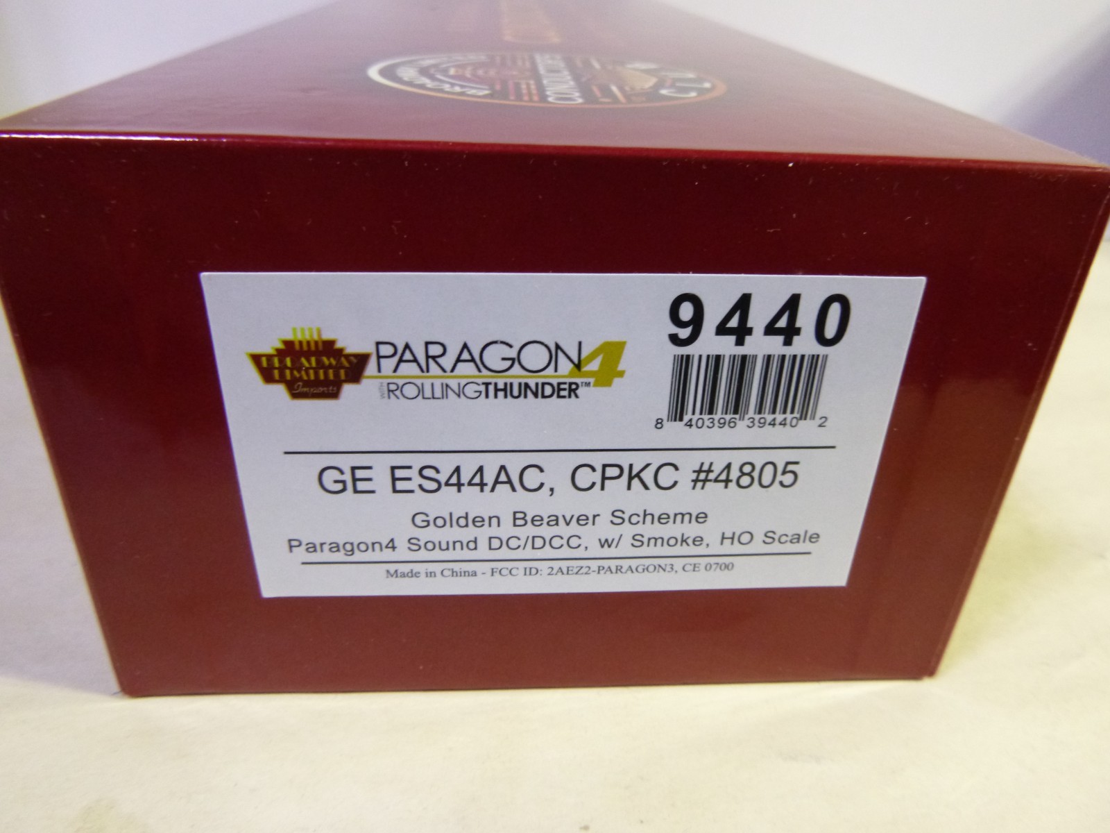 HO Broadway Limited Conductors Club CPKC ES44AC #4805 Paragon 4 /Sound/Smoke RAR