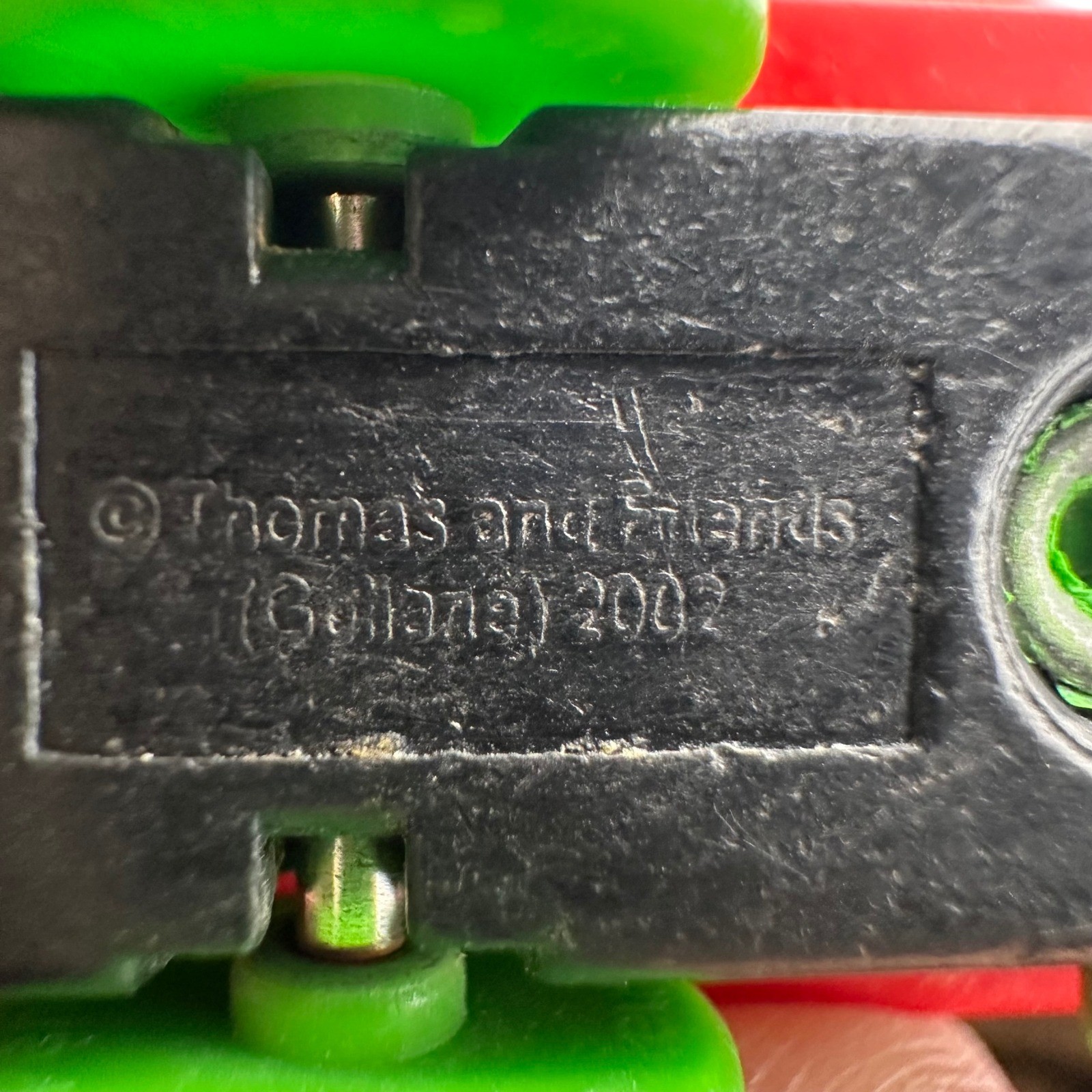 Vintage Thomas and Friends Percy Diecast Engine Train 2002 Learning Curve Toy