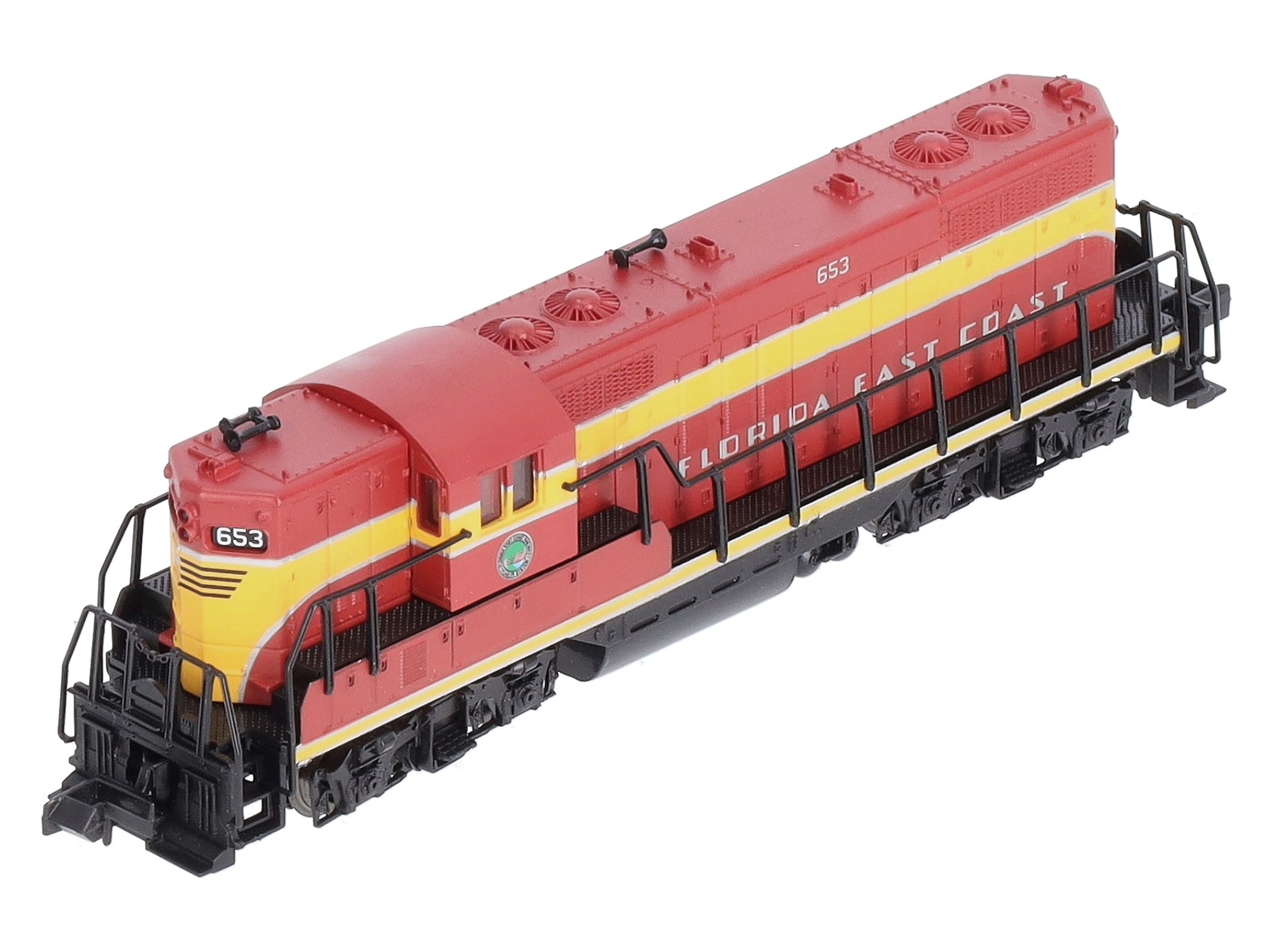Atlas 48311 N Scale Florida East Coast GP-9 Phase II Diesel Locomotive #653 LN