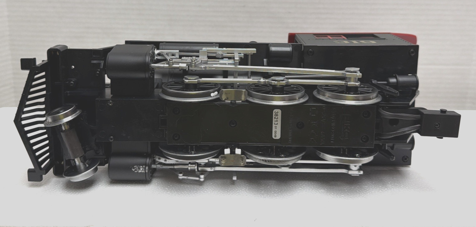 PIKO G-GAUGE 2-6-0 PENNSYLVANIA #319 STEAM LOCOMOTIVE WITH DIGITAL SOUND 38213