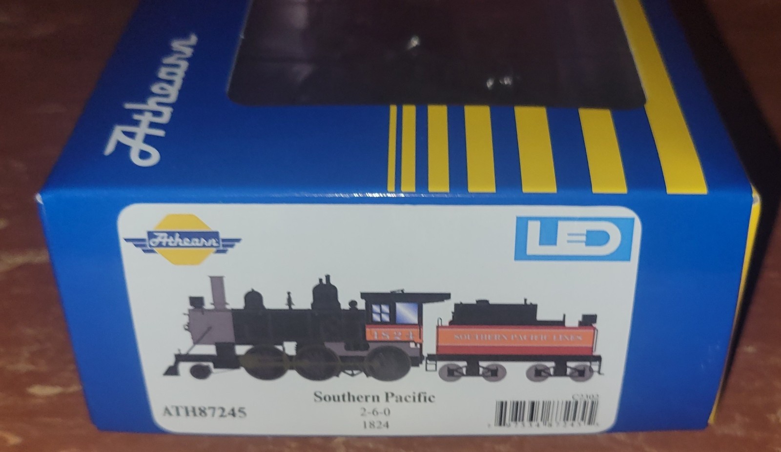 Athearn Ready To Roll HO Scale Southern Pacific 2-6-0 #1824 DC/DCC +Sound Ready