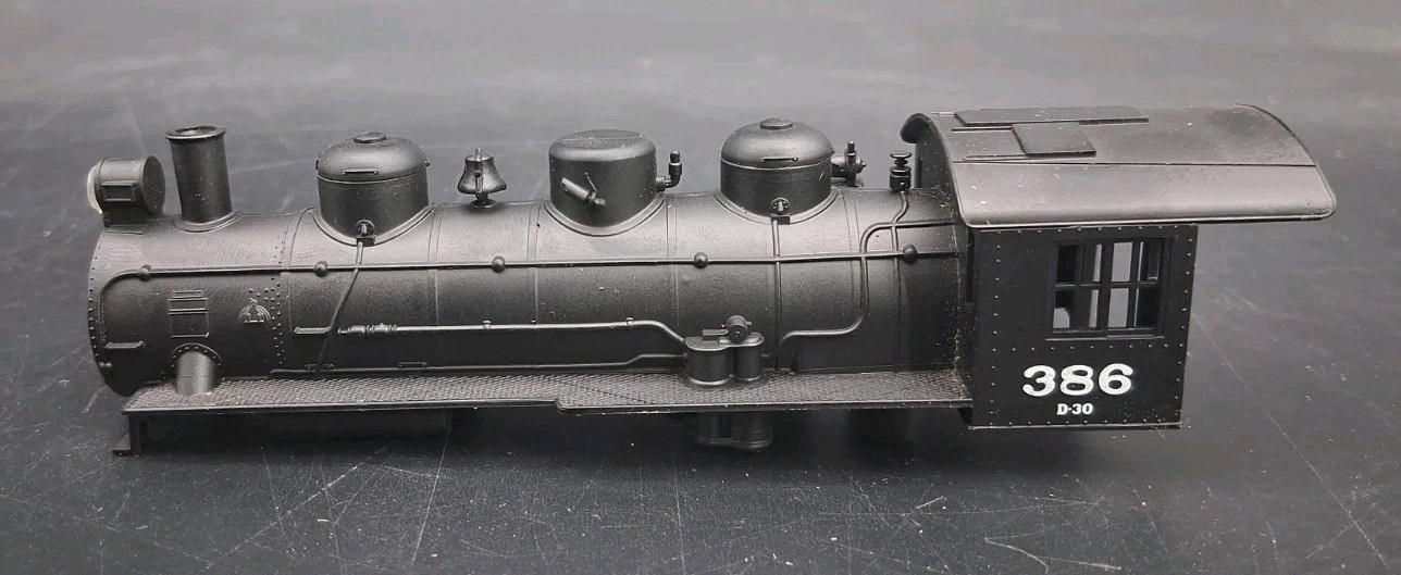 RIVAROSSI HO Scale Switcher Steam Locomotive Body 0-6-0 B&O # 386 D-30