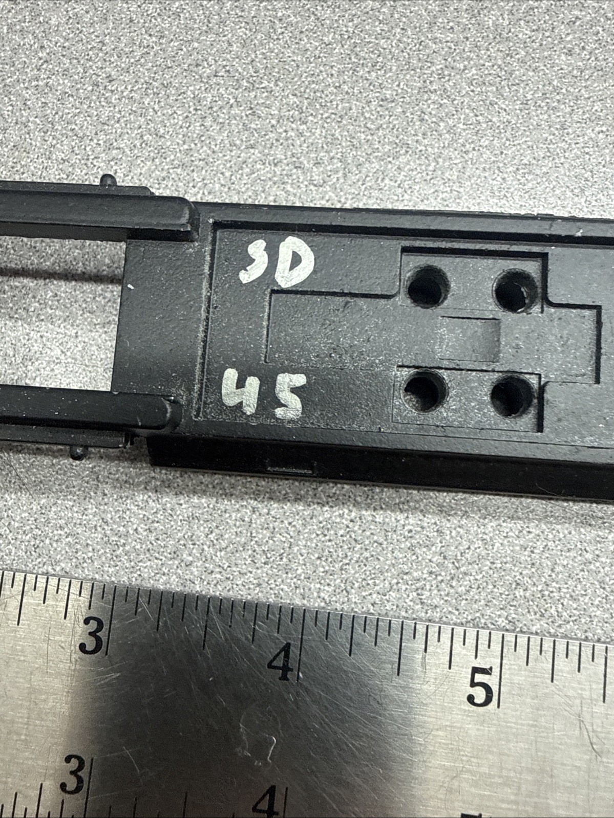Ho Athearn Diesel locomotive SD45 chassi frame