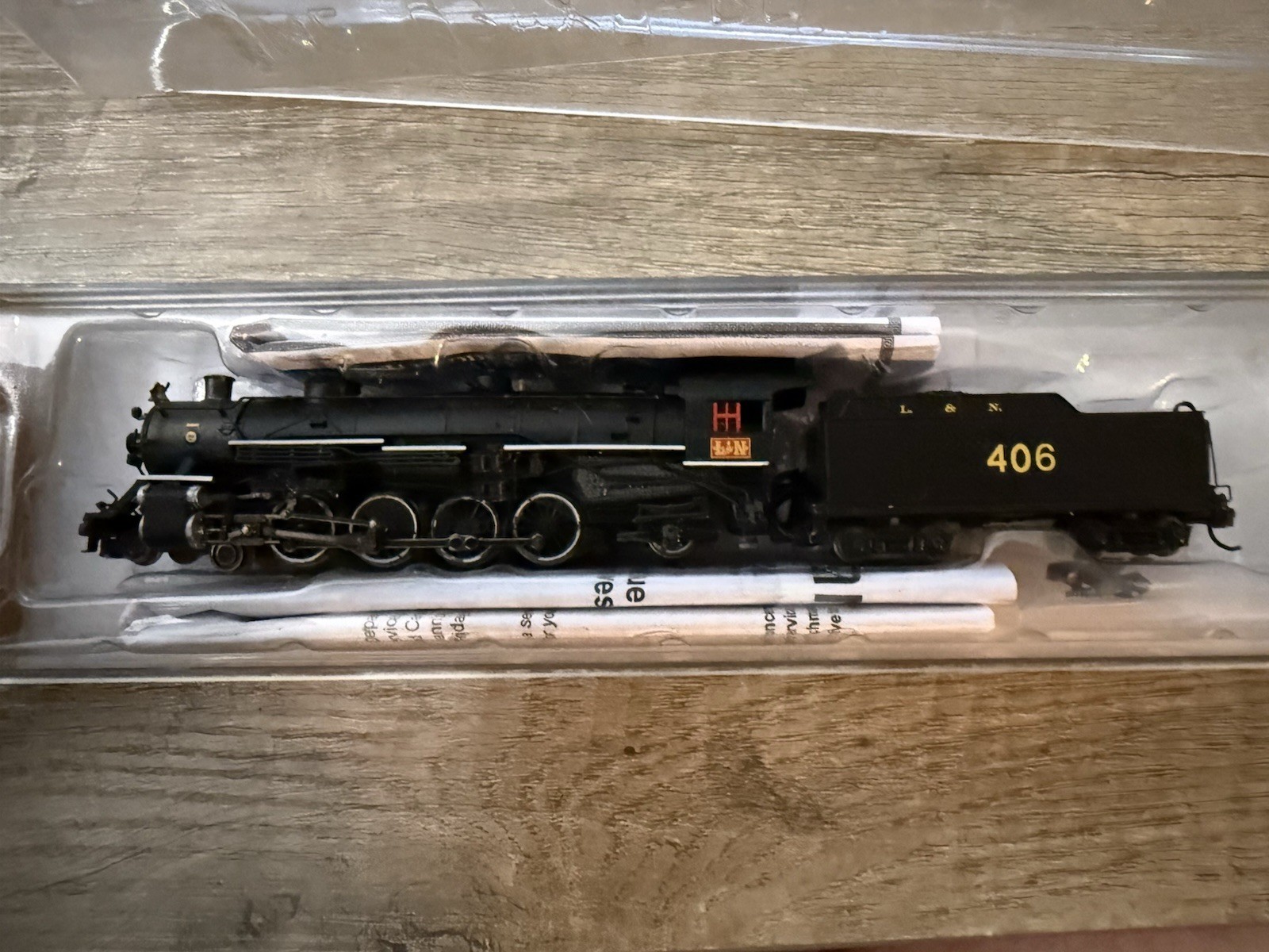 Bachmann N Scale USRA 4-8-2 Light Mountain Locomotive L&N #406 Econami DCC Sound