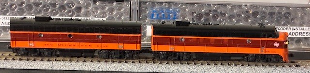 KATO N Scale MR EMD FP7A/F7B, #95A/95B Both Units with ESU LokSound, 106-0430-LS