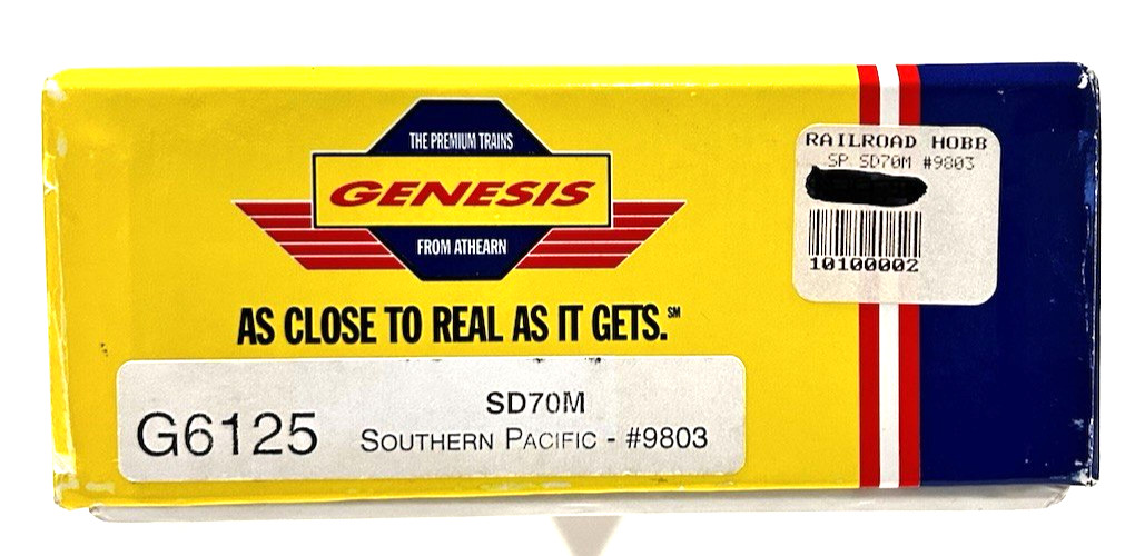 HO Scale Athearn Genesis G6125 Southern Pacific SP EMD SD70M Diesel #9803 Tested