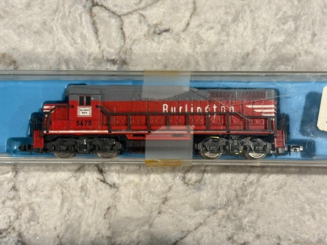 Vintage Atlas N-gauge locomotive. Purchased in the 1970’s, never been used.