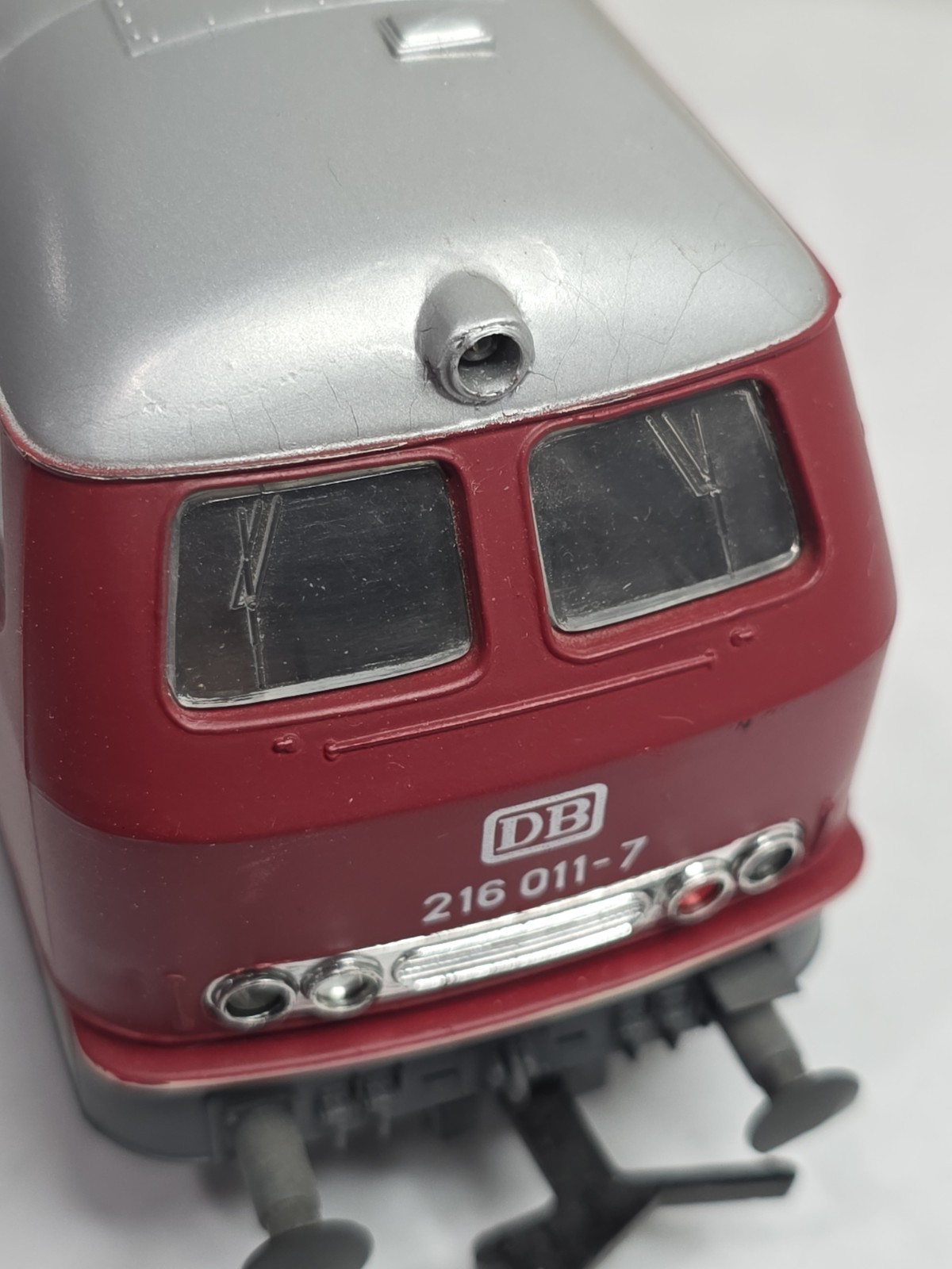 Rivarossi O Scale 2 Rail DC DB Class 216-001-7 Diesel Hydraulic Locomotive Runs