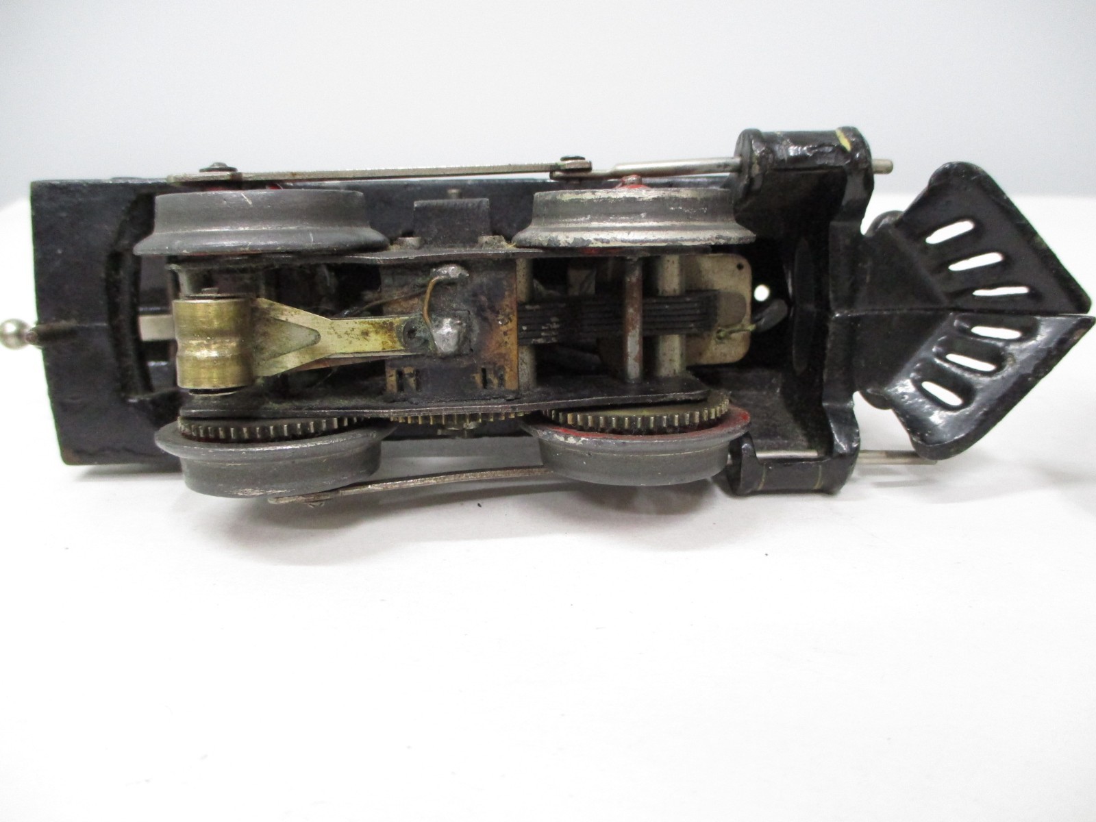 Bing Cast Iron Elec Steam Loco, 1012 Tin Tender Prewar Germany O gauge X8156
