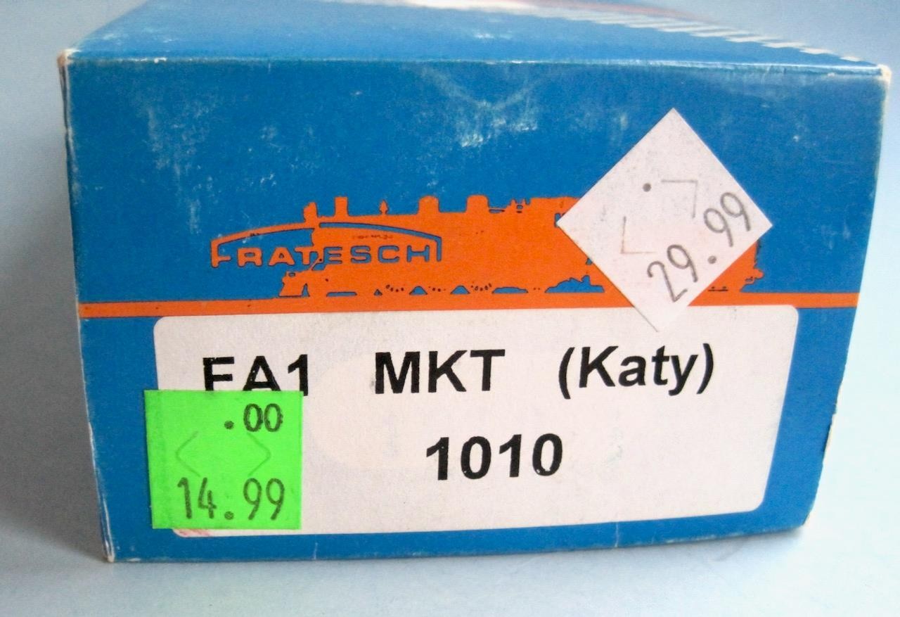 Frateschi HO Diesel Locomotive MKT Missouri Kansas Texas KATY FA1 327A 1010 Box