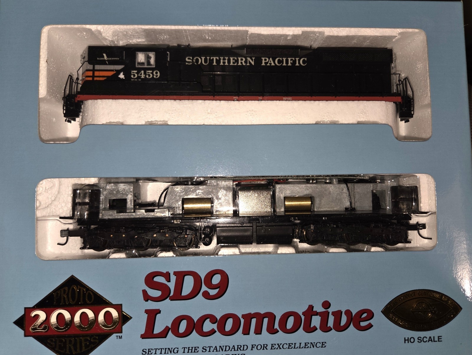 Proto 2000 HO Southern Pacific SD9 Diesel Locomotive – New in Box