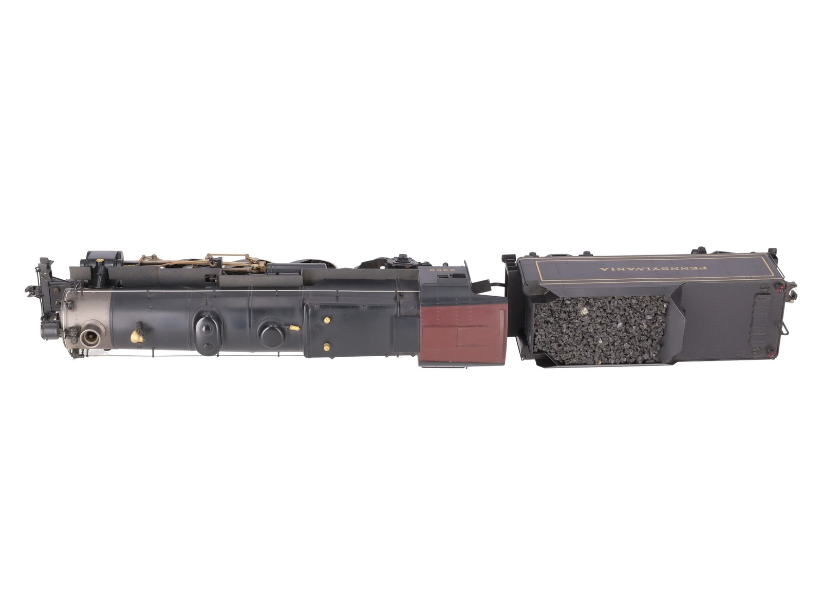 Williams 5000 O Gauge BRASS PRR 4-6-2 K4S Pacific Steam & Tender #5400 (3-Rail)