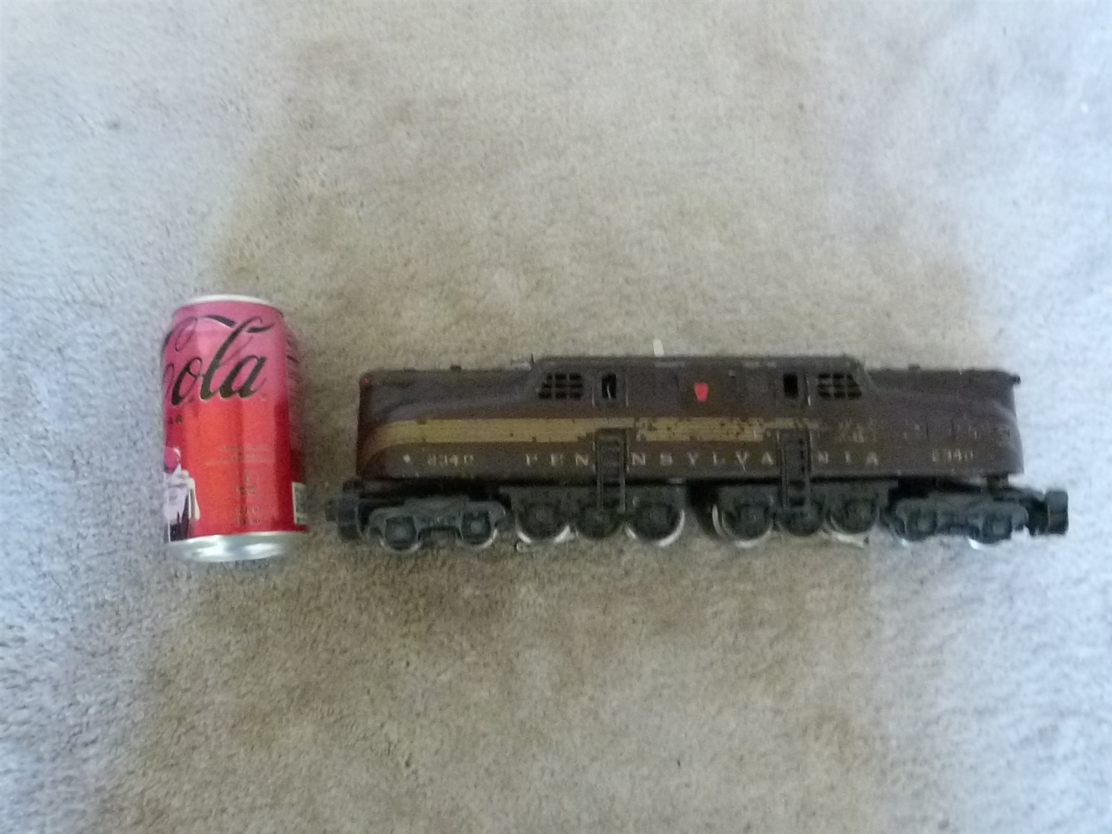 VTG Lionel O Gauge 5 Stripe Electric Train Locomotive Engine 2340 Pennsylvania