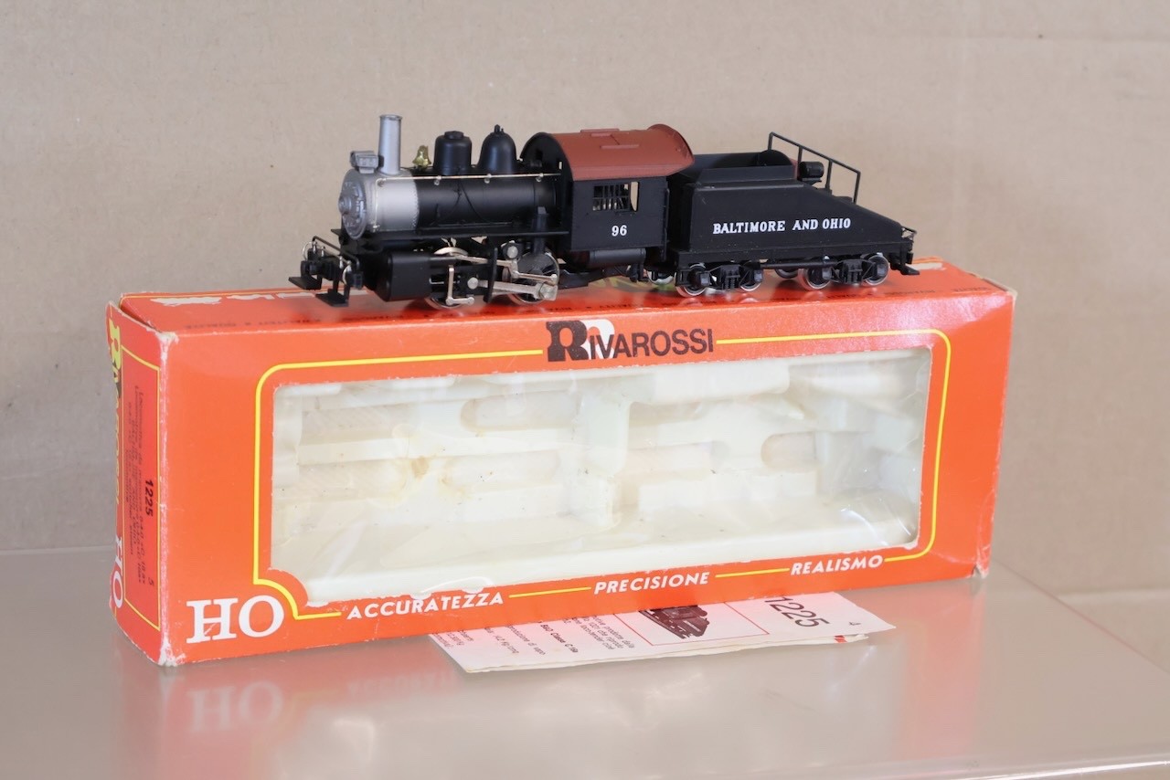 RIVAROSSI 1225 BALTIMORE & OHIO B&O 0-4-0 CLASS 16a SWITCHER LOCOMOTIVE 96 op