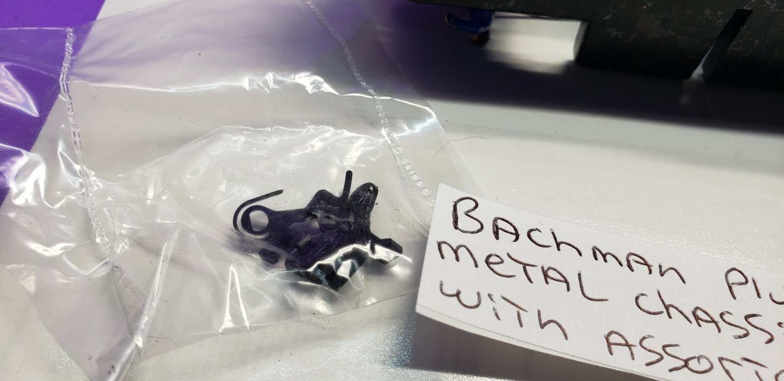 Bachmann Plus EMD F7A CHASSIS AND ACCESSORIES IN PHOTOS ONLY