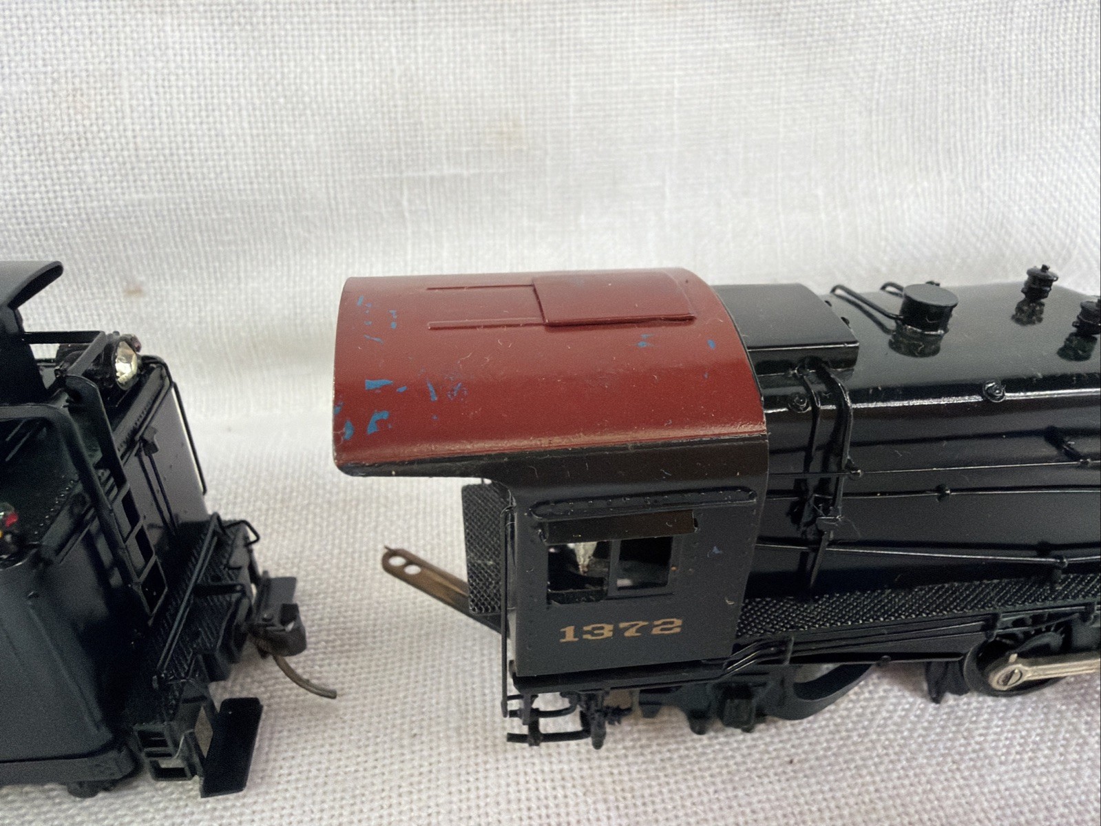HO Painted BRASS United Scale Models PRR 2-8-2 PENNSYLVANIA L-1 Mike #1372