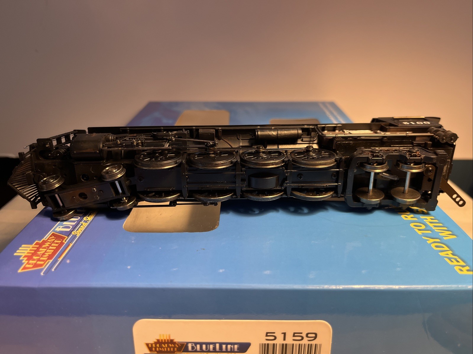 HO Scale Broadway Limited Rock Island 4-8-4 #5100 DCC/Sound TESTED CUSTOM PAINT