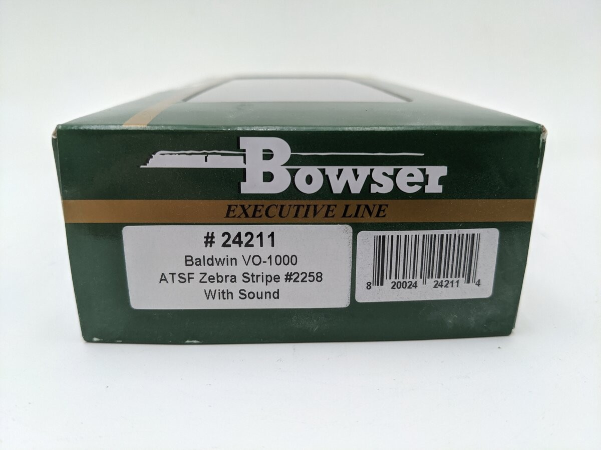 Bowser 24211 HO Atchison, Topeka & Santa Fe Baldwin VO-1000 #2258 EX/Box