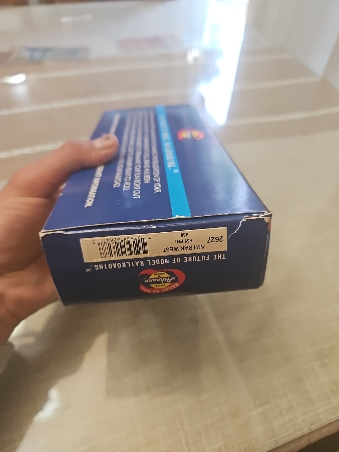 ATHEARN HO SCALE F59 #2627 AMTRAK #458 IN ORIGINAL BOX GREAT CONDITION CC1