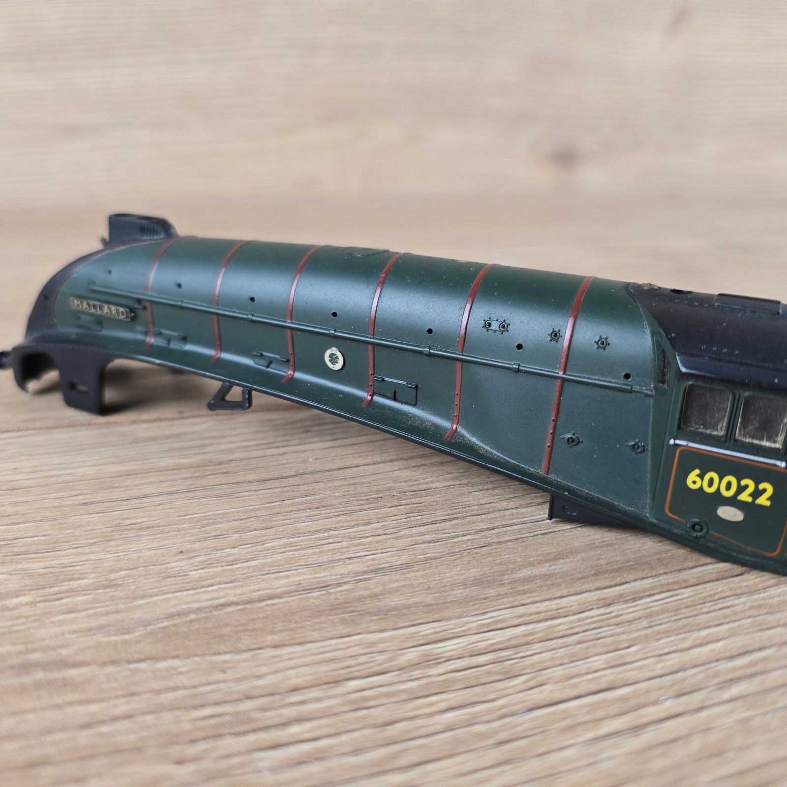 Hornby R350 Class A4 Mallard Steam Locomotive Body Only 60022 Green OO Gauge