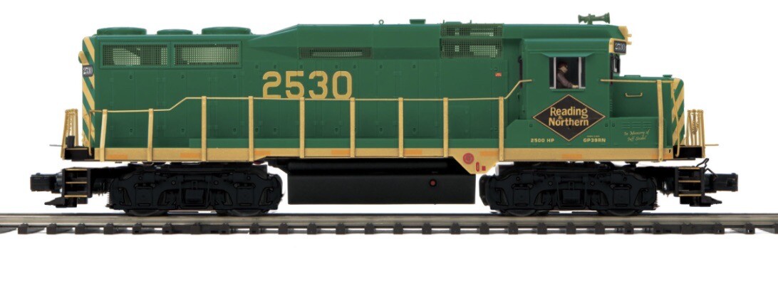 MTH PREMIER READING & NORTHERN GP-30 DIESEL ENGINE PS3! 20-21295-1 O SCALE