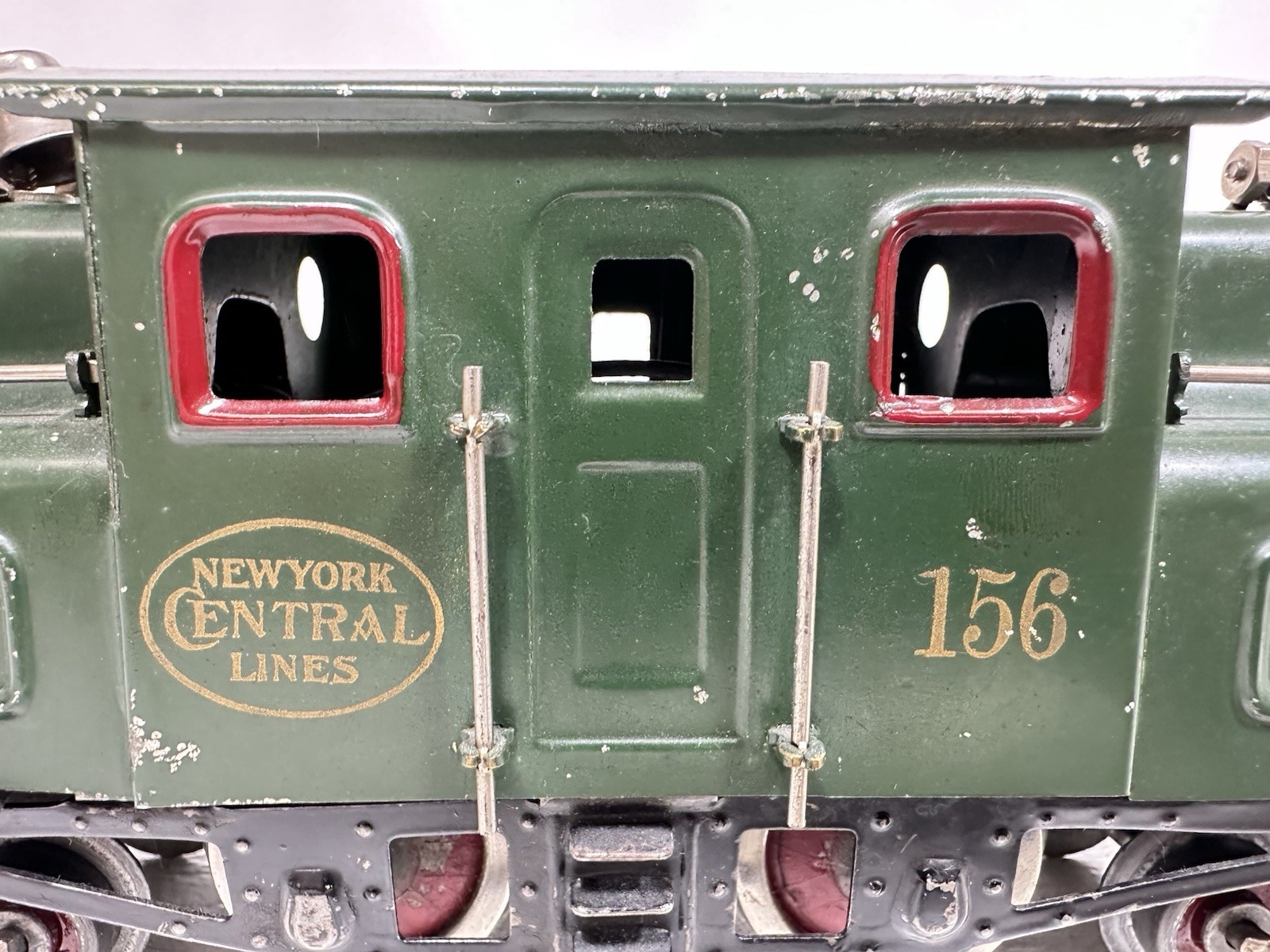 Beautiful Lionel Original Prewar Early #156 4-4-4 Loco in Dark Green!