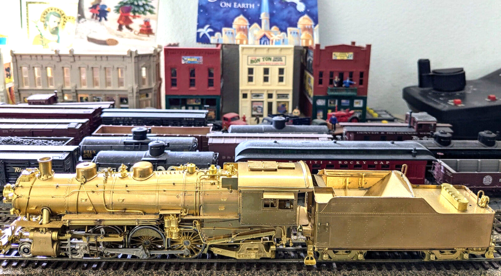 1 OF ONLY 20! *LNIB W&R BRASS NP NORTHERN PACIFIC CLASS Q-6 4-6-2 HO *RUNS G@@D!