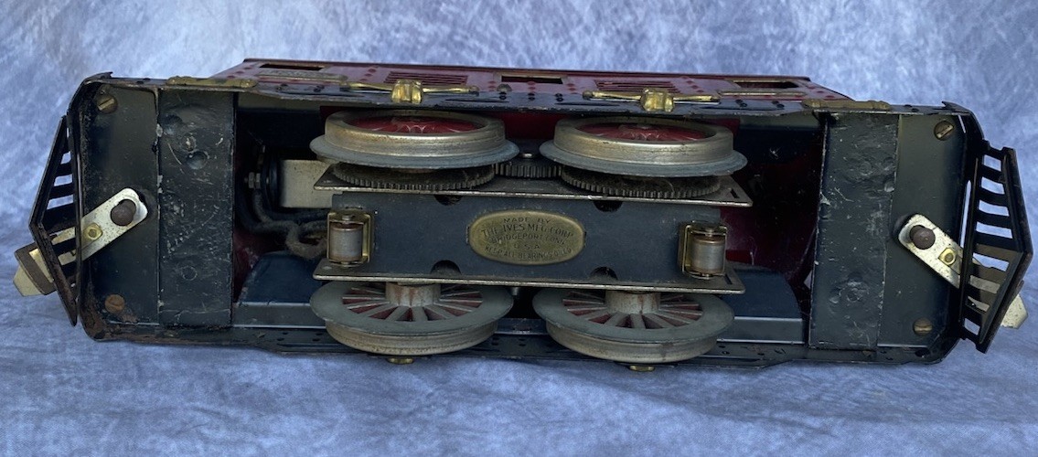 Antique Ives 3235R Standard Gauge Electric Locomotive Prewar Tin Train