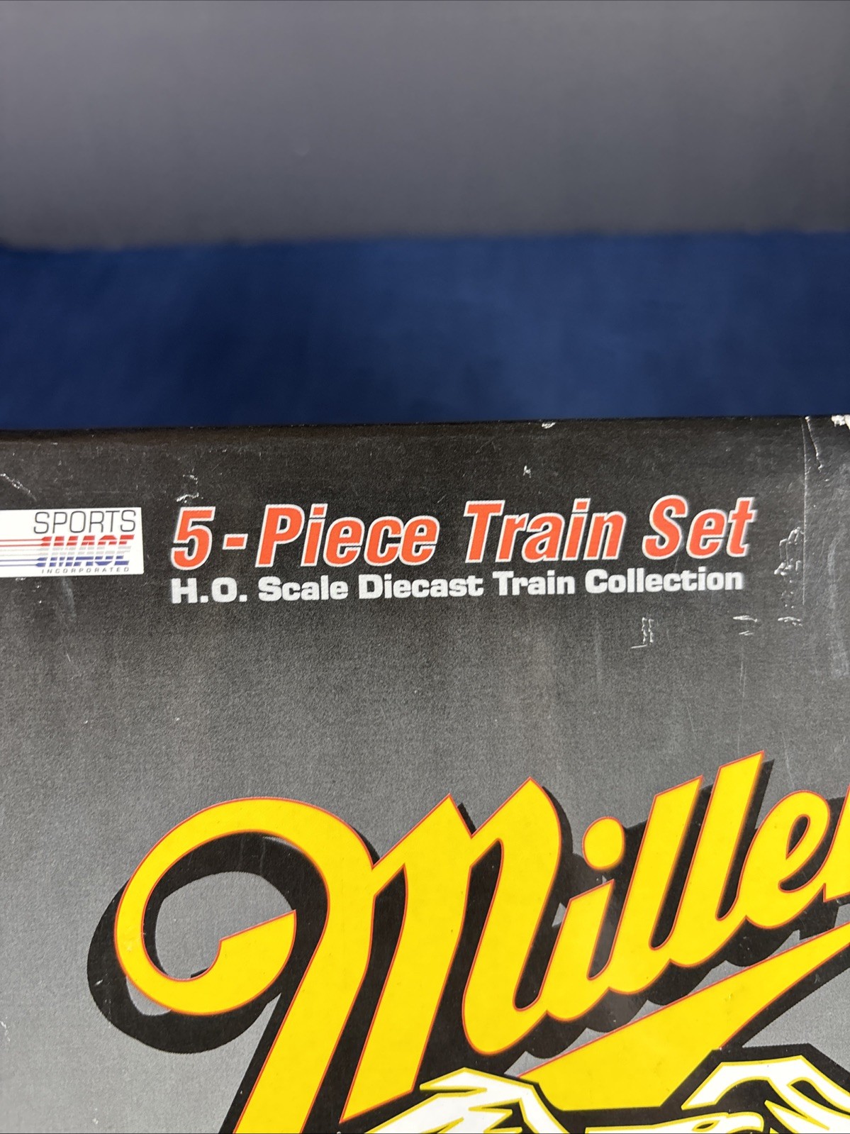 1996 Revell 5-Pc. H.O. Train Set, Rusty Wallace #2, Penske Racing, Miller Beer