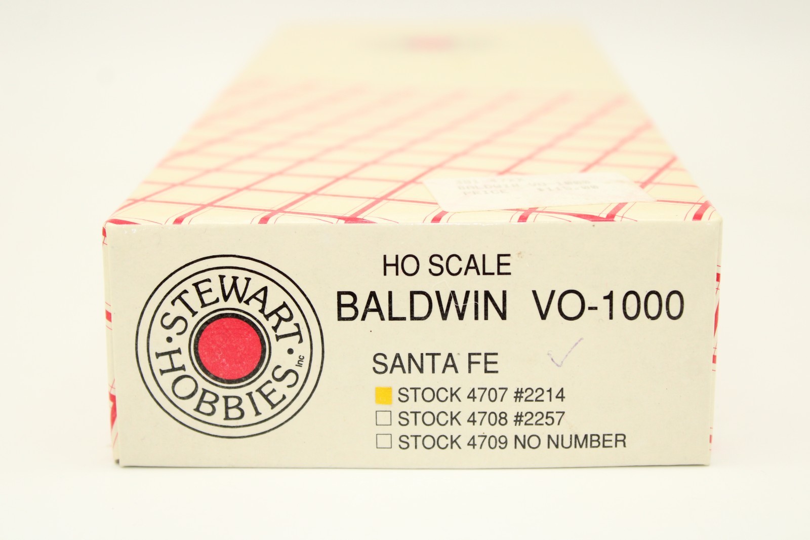 Stewart HO ATSF Santa Fe Baldwin VO1000 Diesel Locomotive #2214 DCC Ready LED