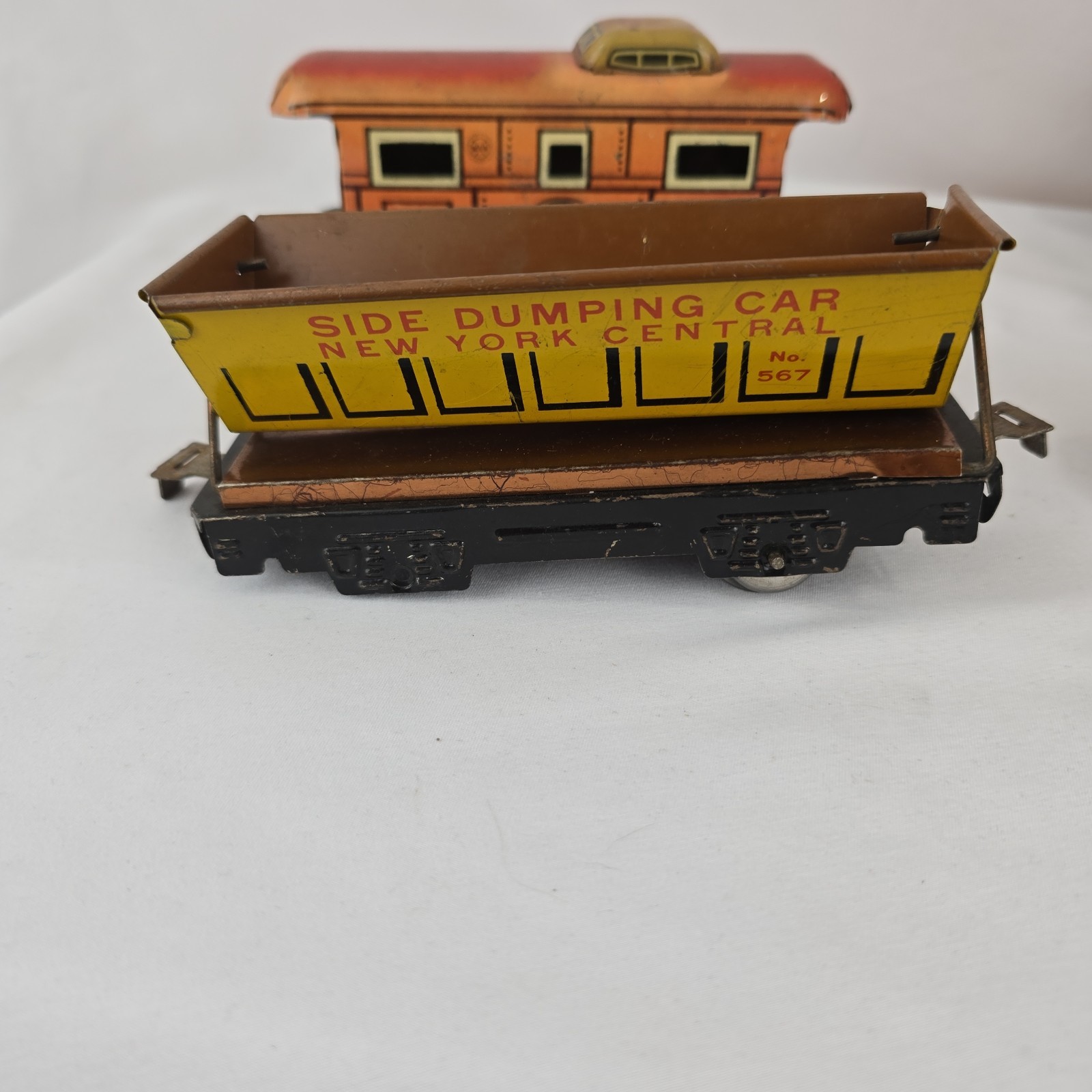 Vintage Marx Wind Up Locomotive Tin Lot – No Key & Untested – Please See Picture