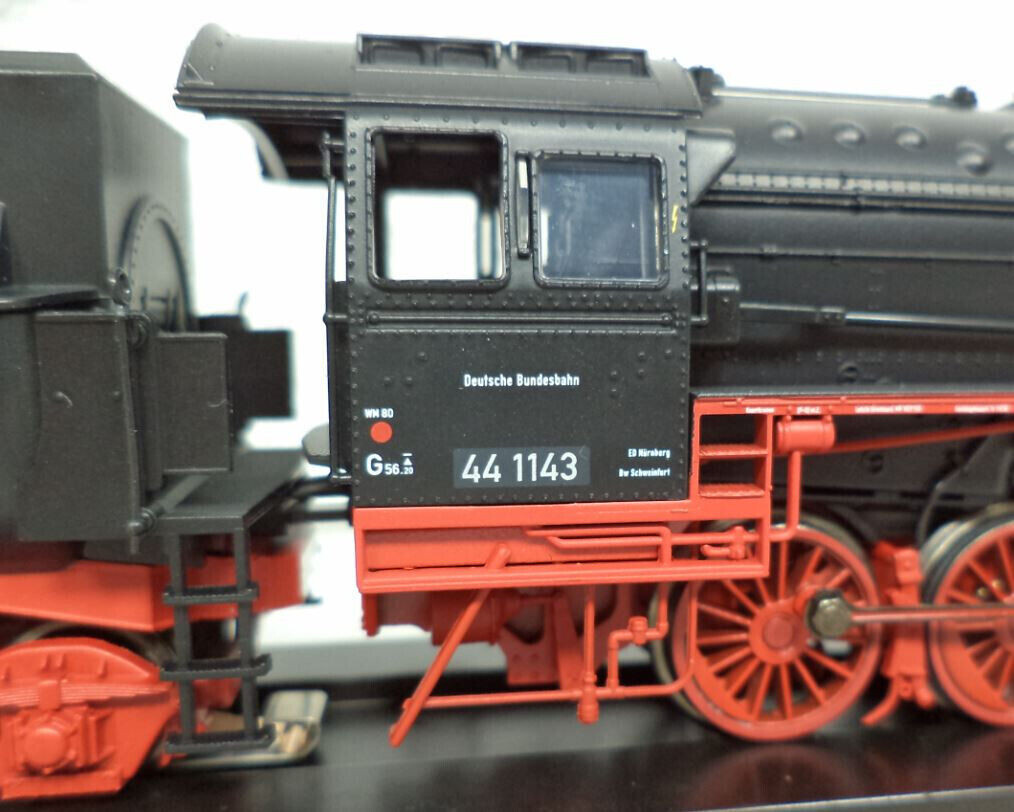 Marklin H0 39745 DB BR44 Steam Locomotive w/tub style tender-2023 Insider model